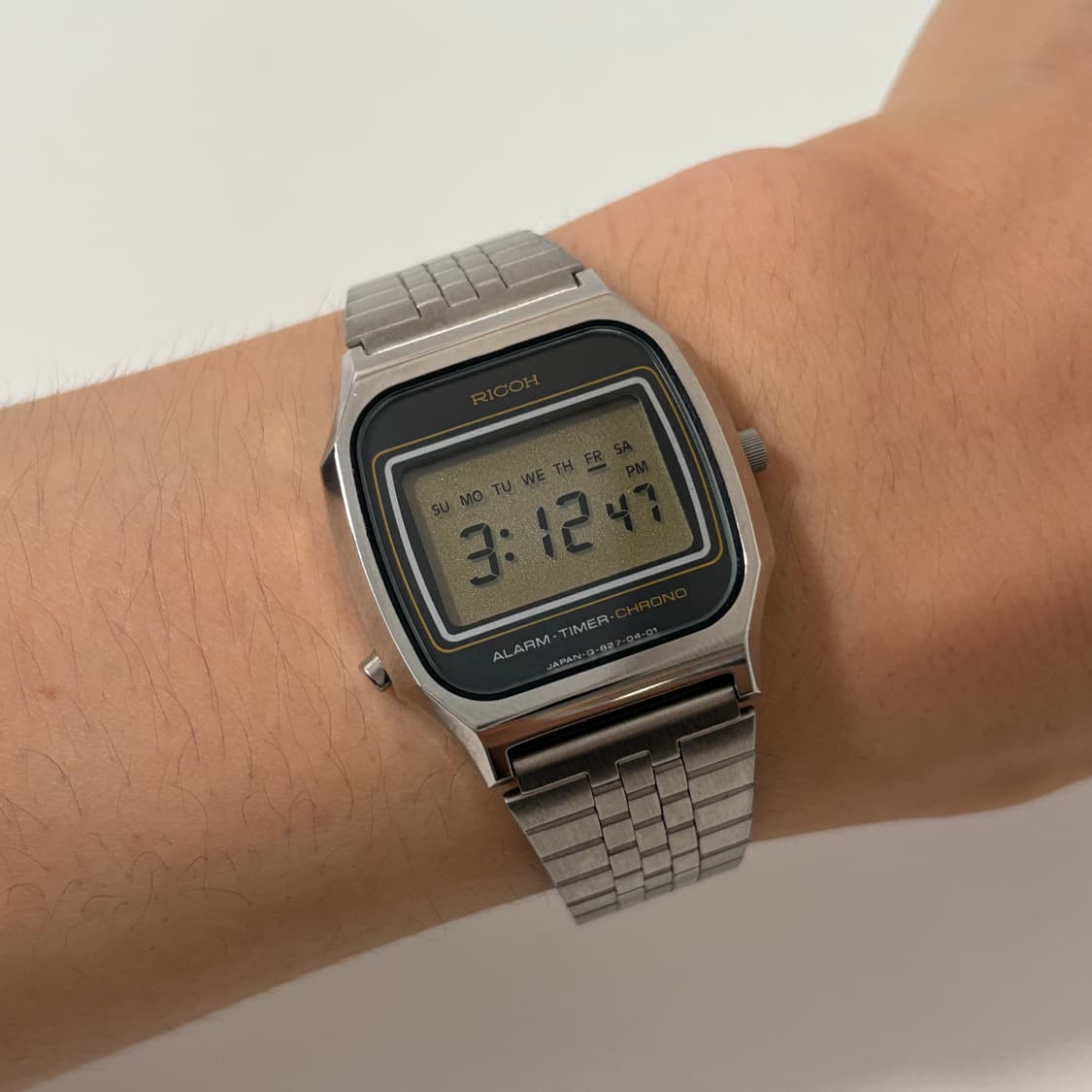 1980s Square Requartz Lcd (Deadstock) 상품이미지2