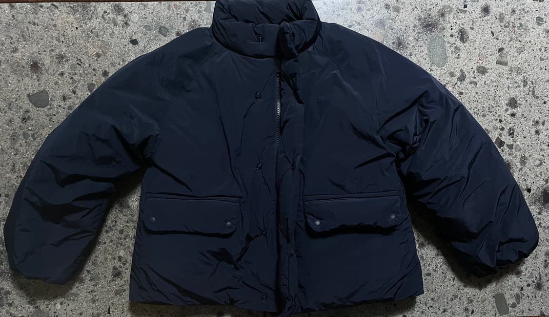 토마스모어-시티 숏 다운(네이비) 상품이미지2