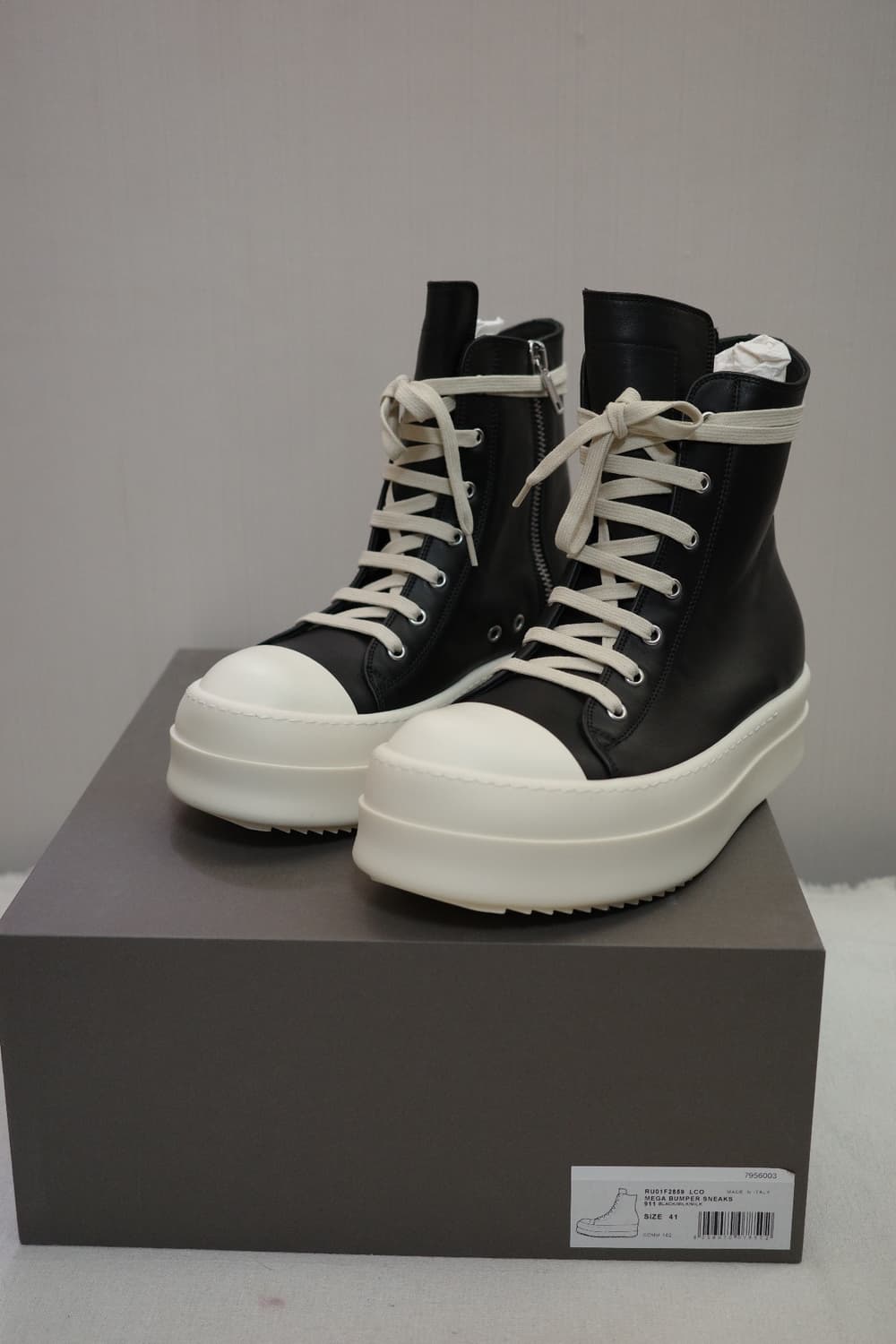[41] 릭오웬스 메가 범퍼 라몬즈 하이 스니커즈 LCO 상품이미지2