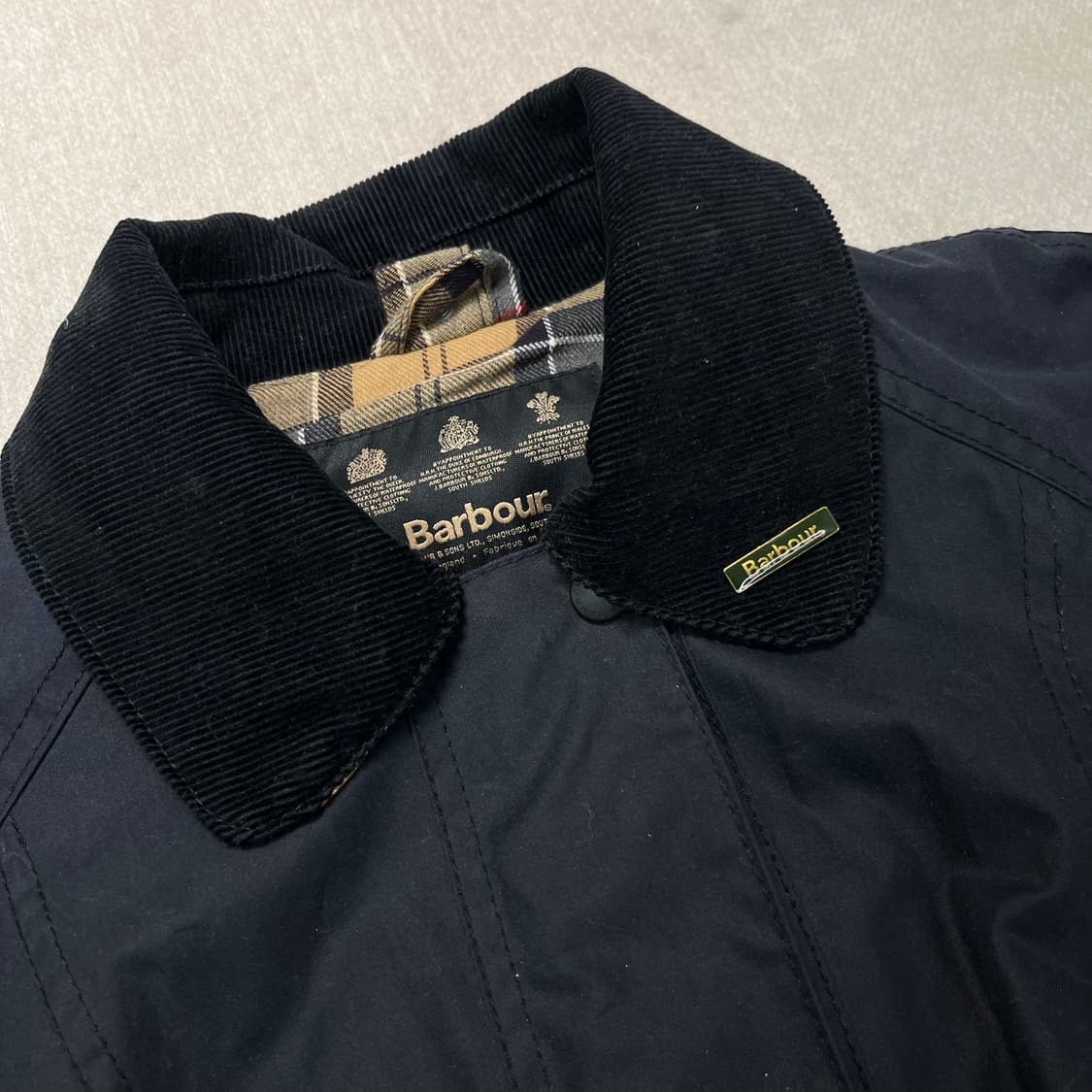 W 100 바버 뷰포트 왁스 자켓 상품이미지2