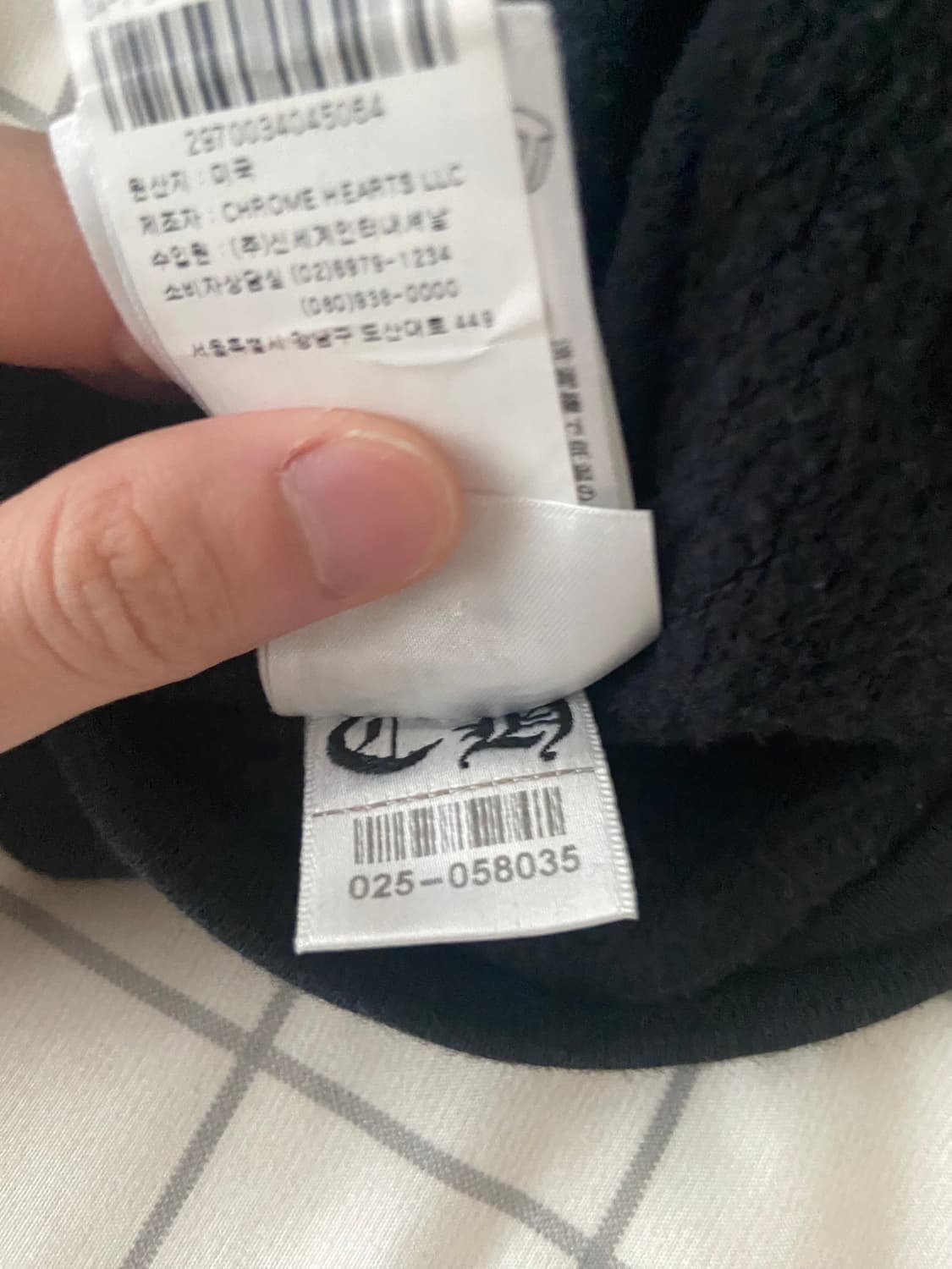 크롬하츠 홀스슈 플로랄 플리스 후드집업 사이즈 L (신세계 국문택) 상품이미지7