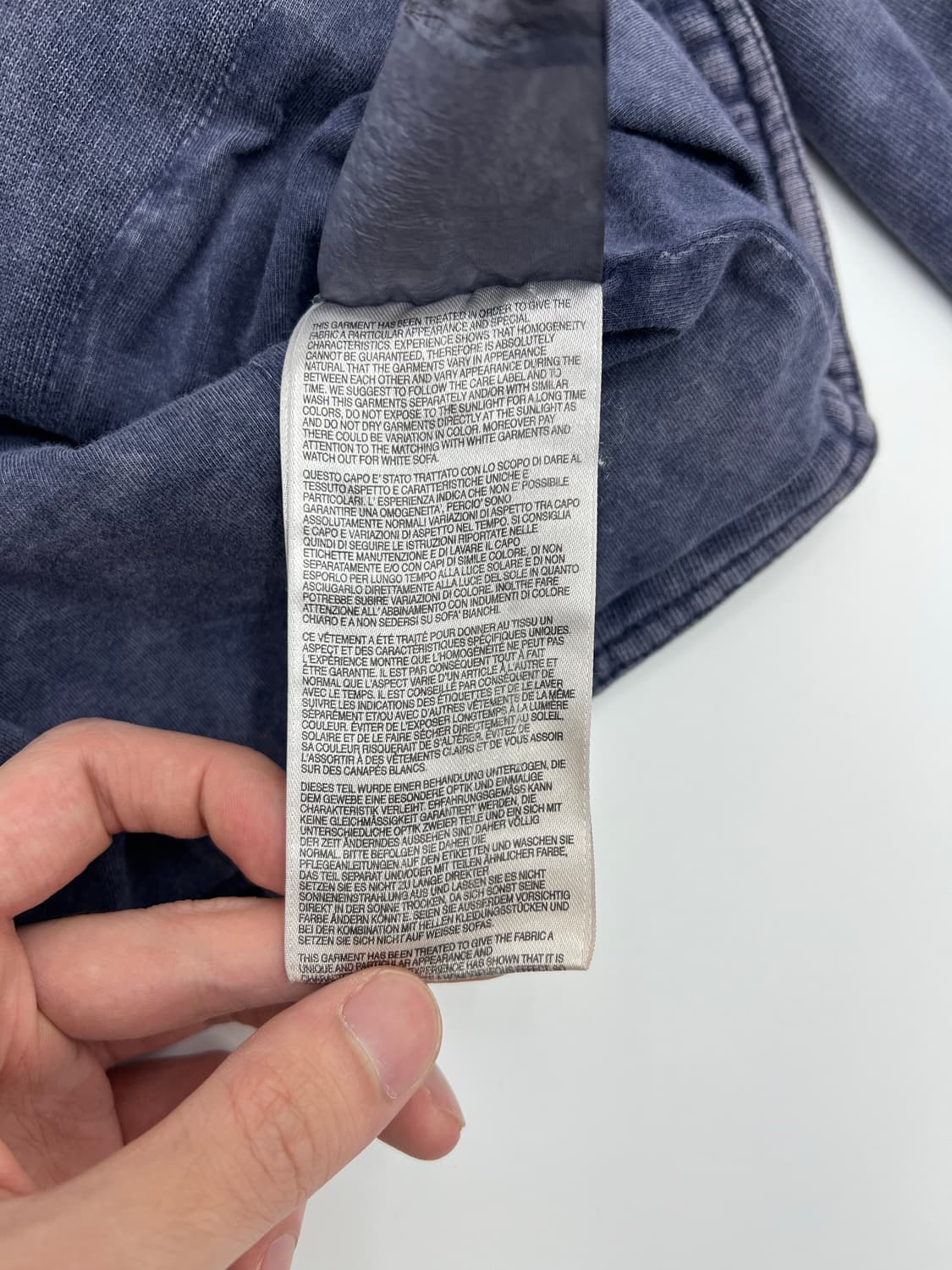 디젤 워싱 숏 자켓 상품이미지7