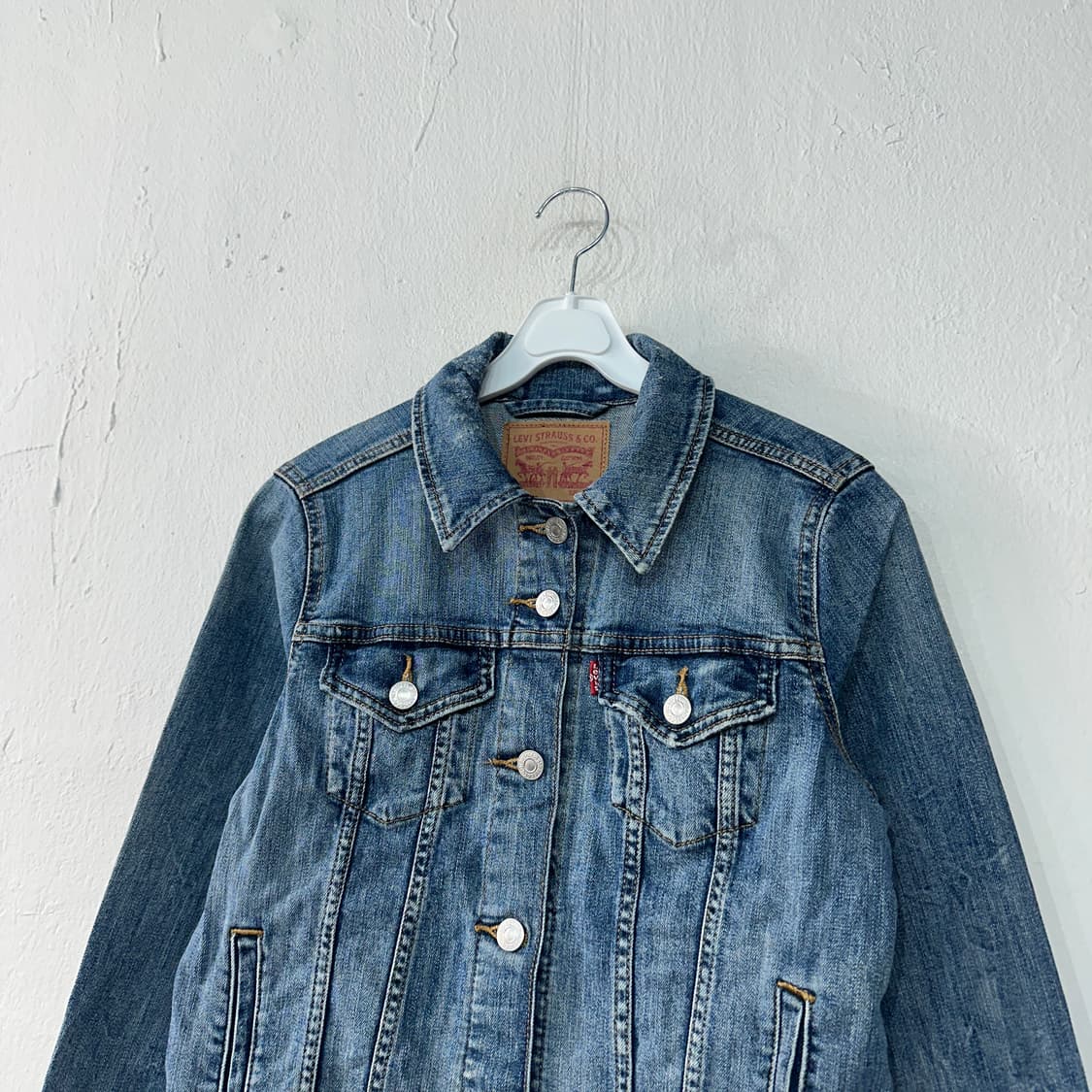리바이스 데님 청자켓 여성S 상품이미지2