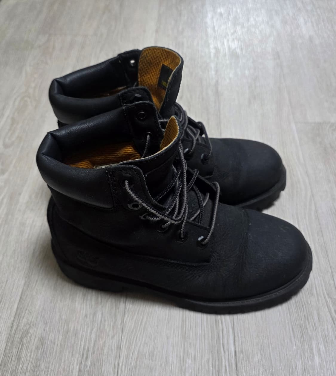 [220~225]팀버랜드 6인치 워터프루프 블랙 여성부츠 상품이미지5