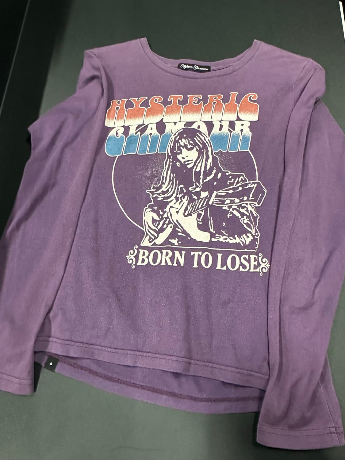 히스테릭글래머 퍼플 긴팔 롱슬리브 상품이미지4