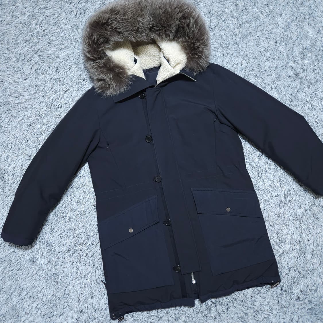 시스템옴므)100 남자 폭스퍼 헤비구스다운 / 왕눈이샵 상품이미지2