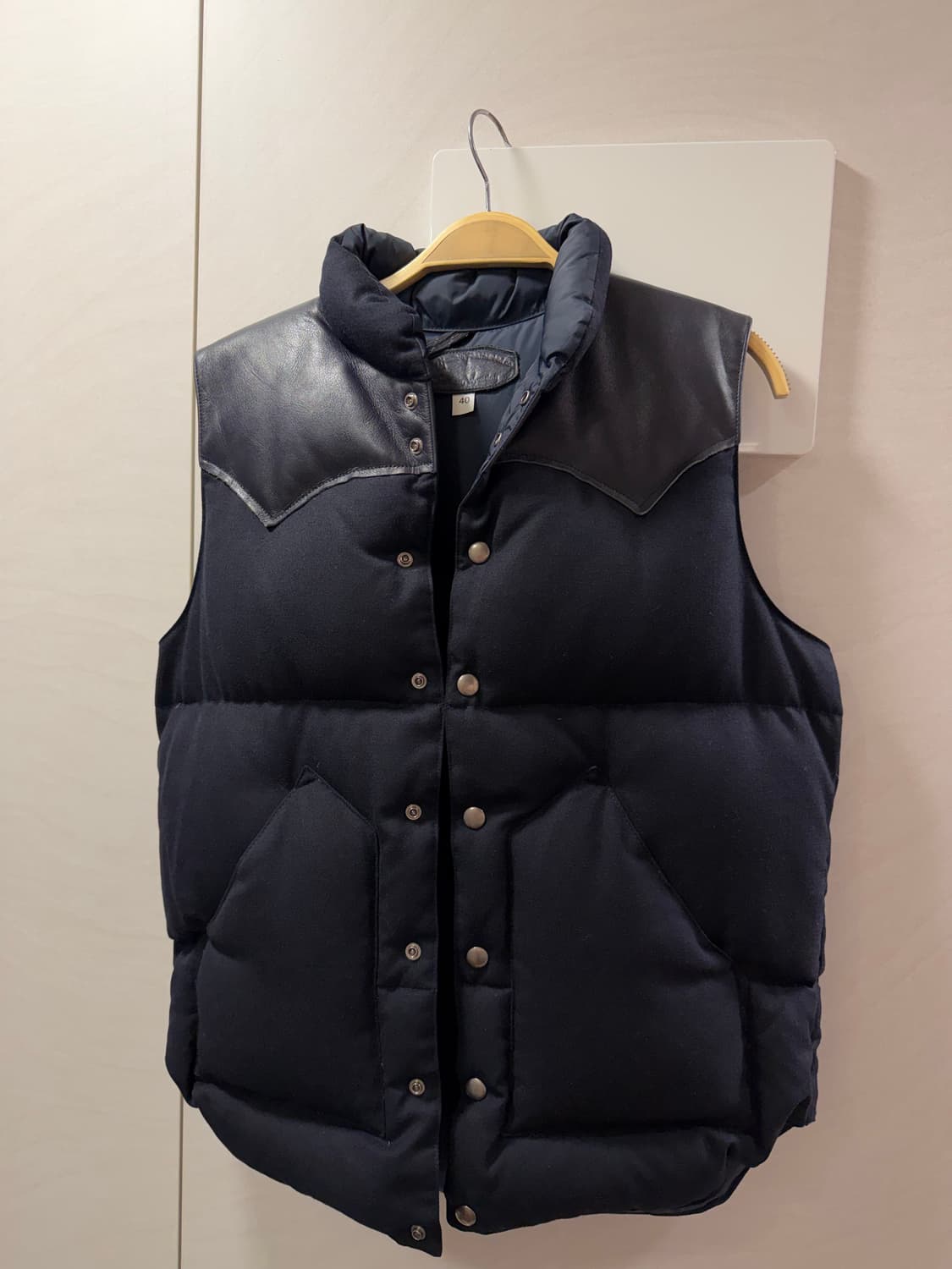 로키마운틴 레더 패드 패딩 베스트 40사이즈 상품이미지1
