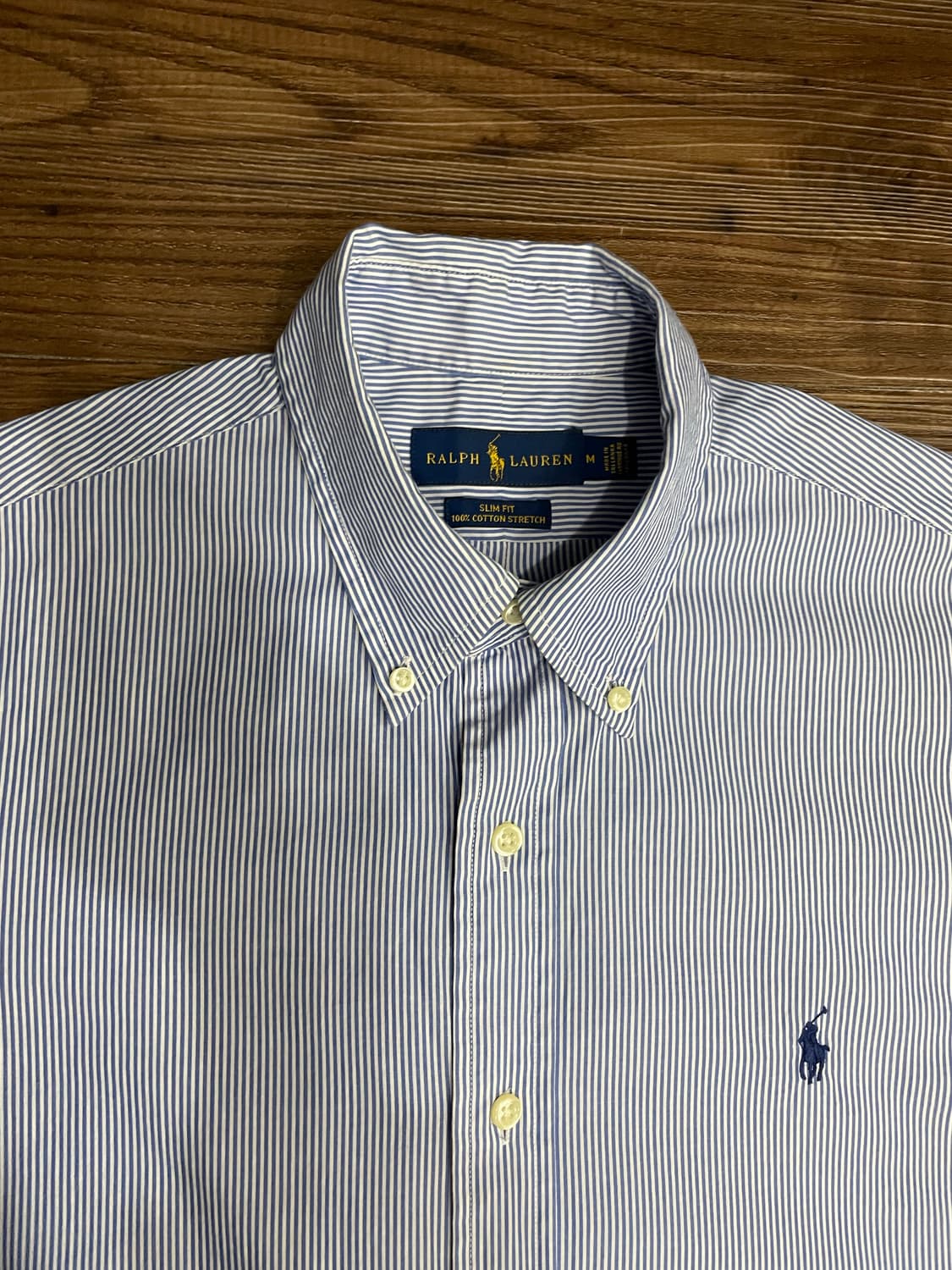폴로 랄프로렌 스트레치 스트라이프 셔츠 상품이미지1