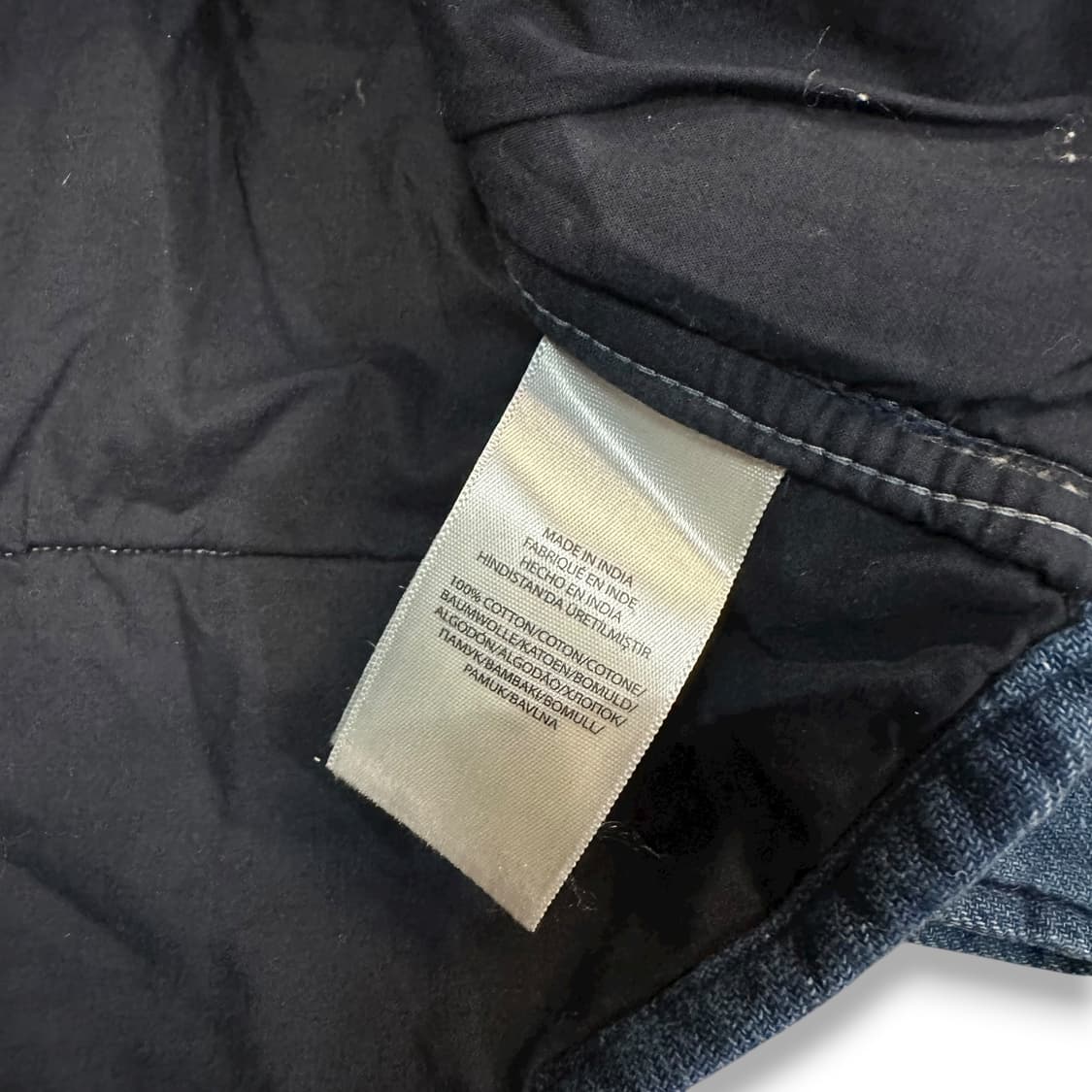 폴로랄프로렌 인디고 패치워크 셔츠 자켓 상품이미지6