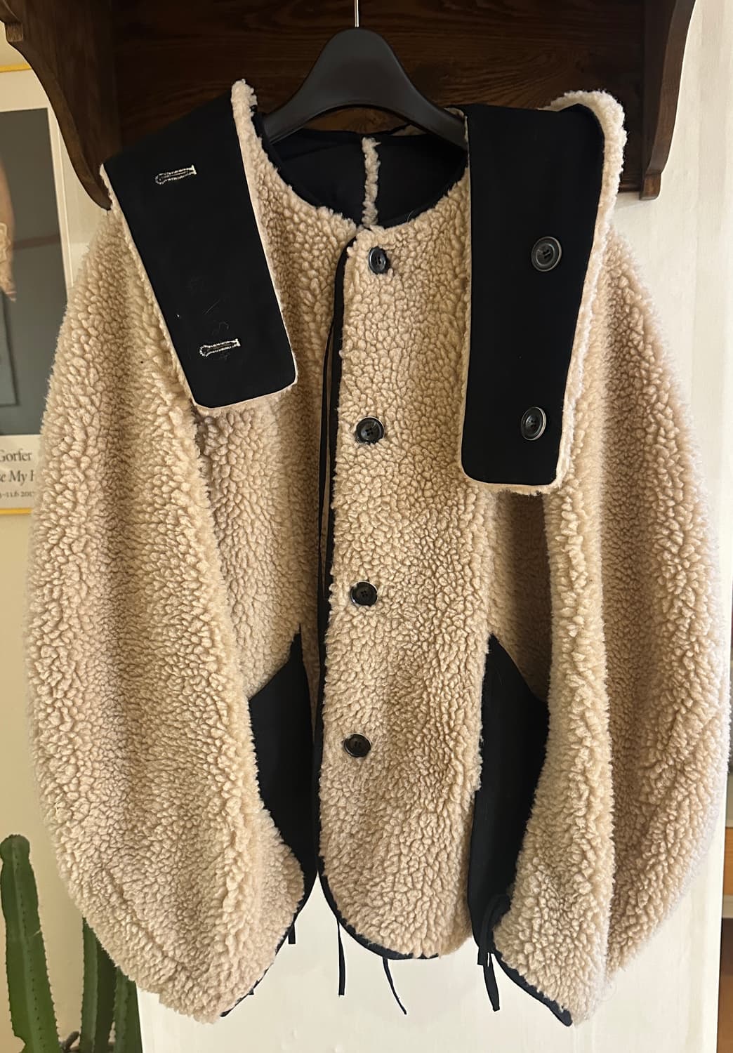 RENLI SU 런리수 리버시블 후드 뽀글이 자켓 (M) 상품이미지6