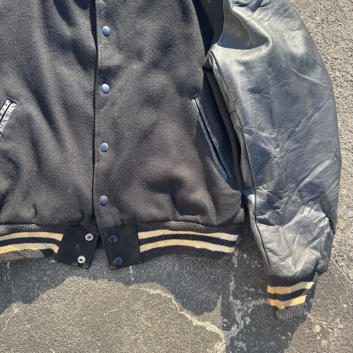 [L] 80s Golden bear 골든베어 Air Mail 바시티 자켓 상품이미지5