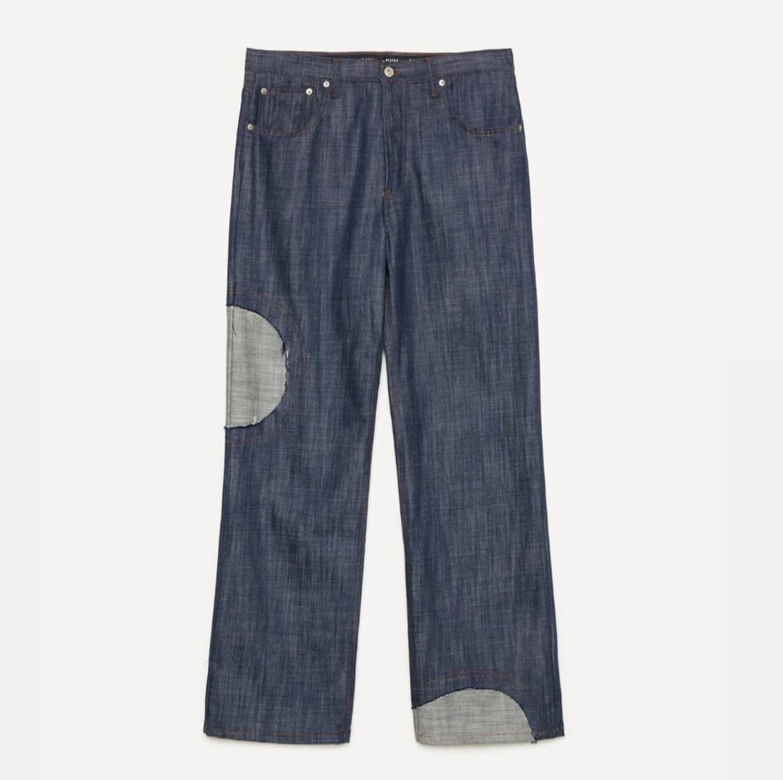 (0)에드워드 커밍 서클 윈도우 데님 팬츠 상품이미지1