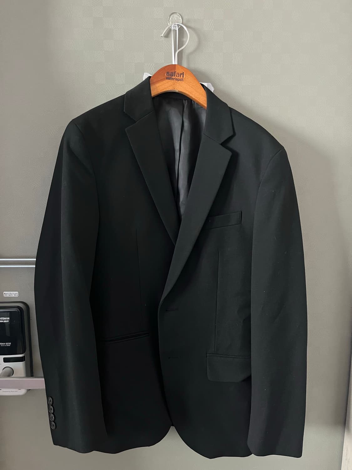 무신사 스탠다드 오버핏 블레이저 자켓 블랙 상품이미지1