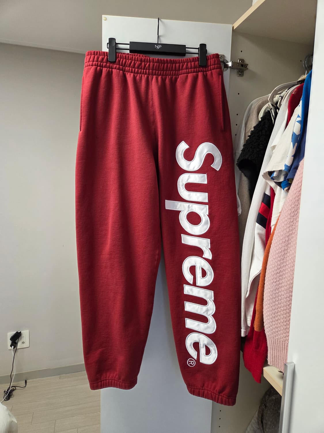 슈프림 아플리케 스웻팬츠 M 상품이미지1