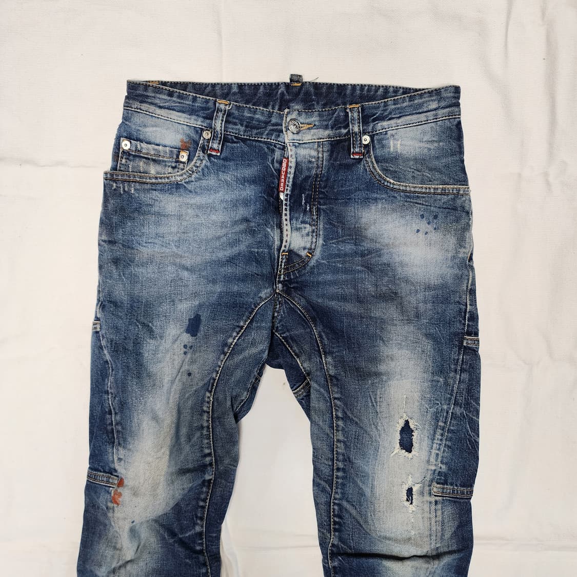 디스퀘어드2 디스트로이드 락시크 바이커 팬츠 상품이미지6