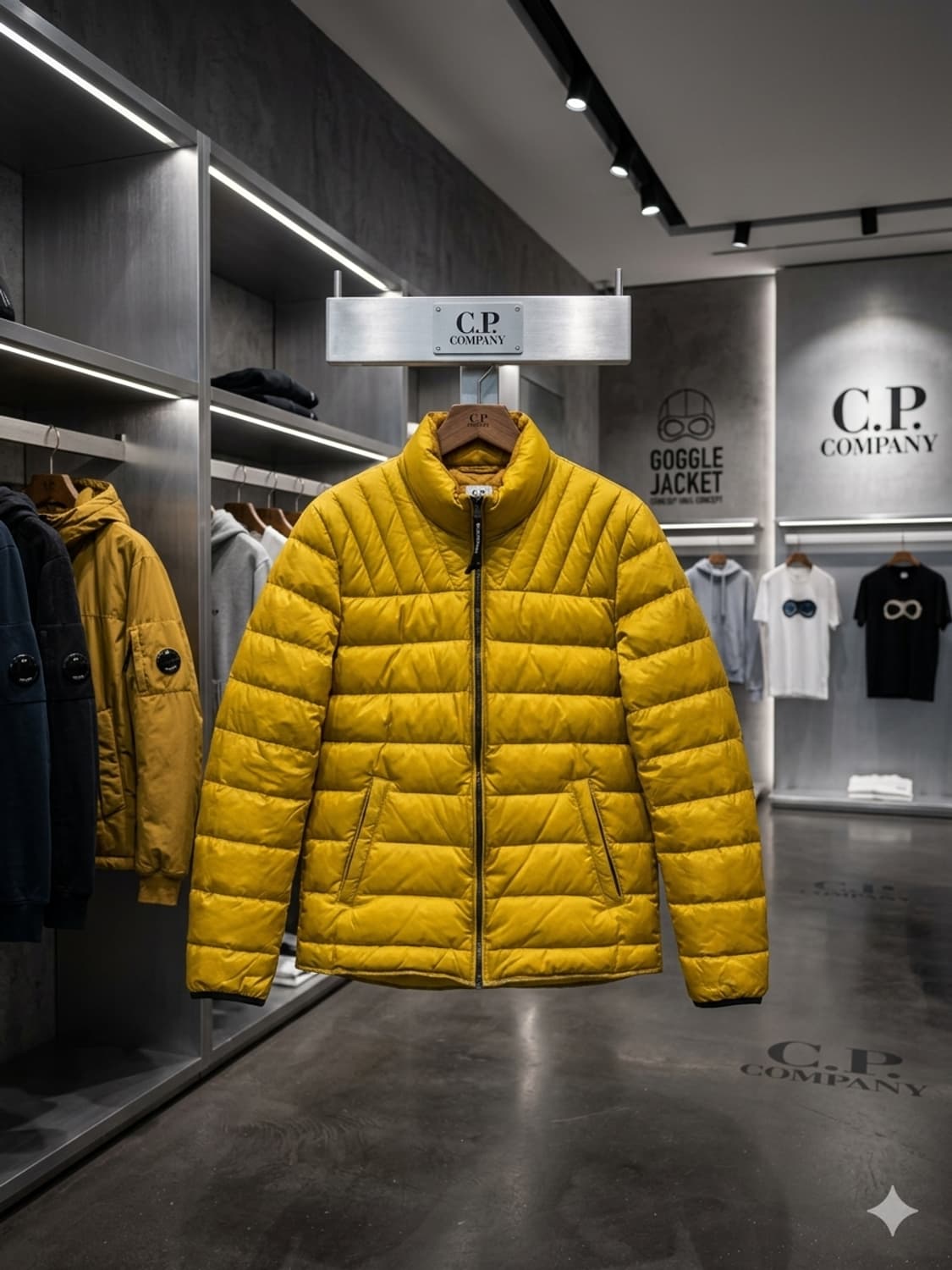 [정품] CP컴퍼니 내피겸용 라이트다운 경량 패딩 (사이즈100) 상품이미지1