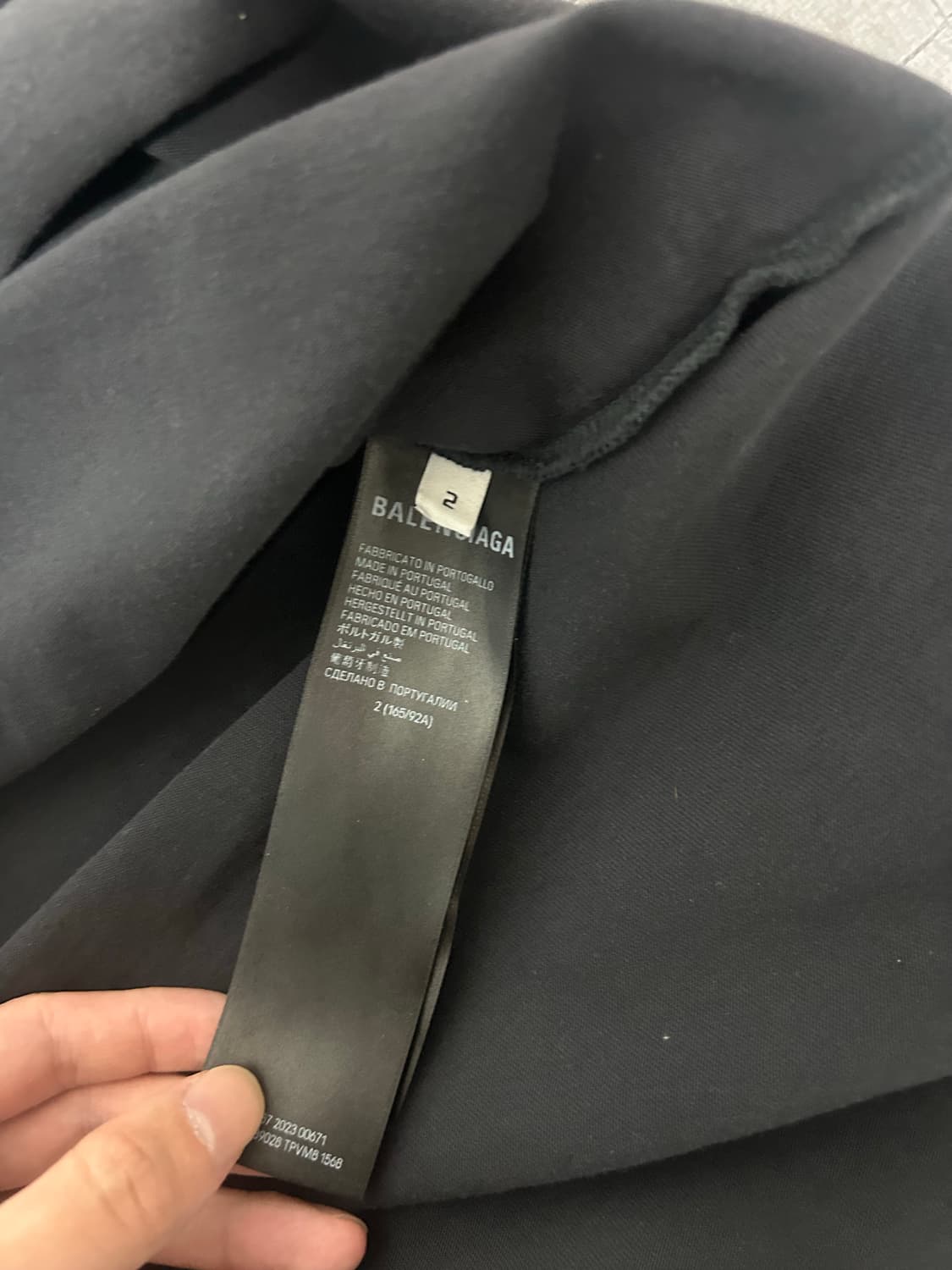 [2] 발렌시아가 익스클루시브 오프쇼어 반팔 티셔츠 상품이미지3