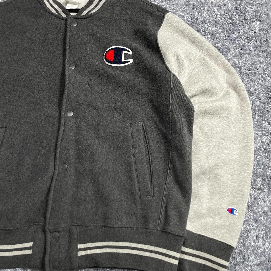 챔피온 리버스위브 베이스볼 자켓 상품이미지3