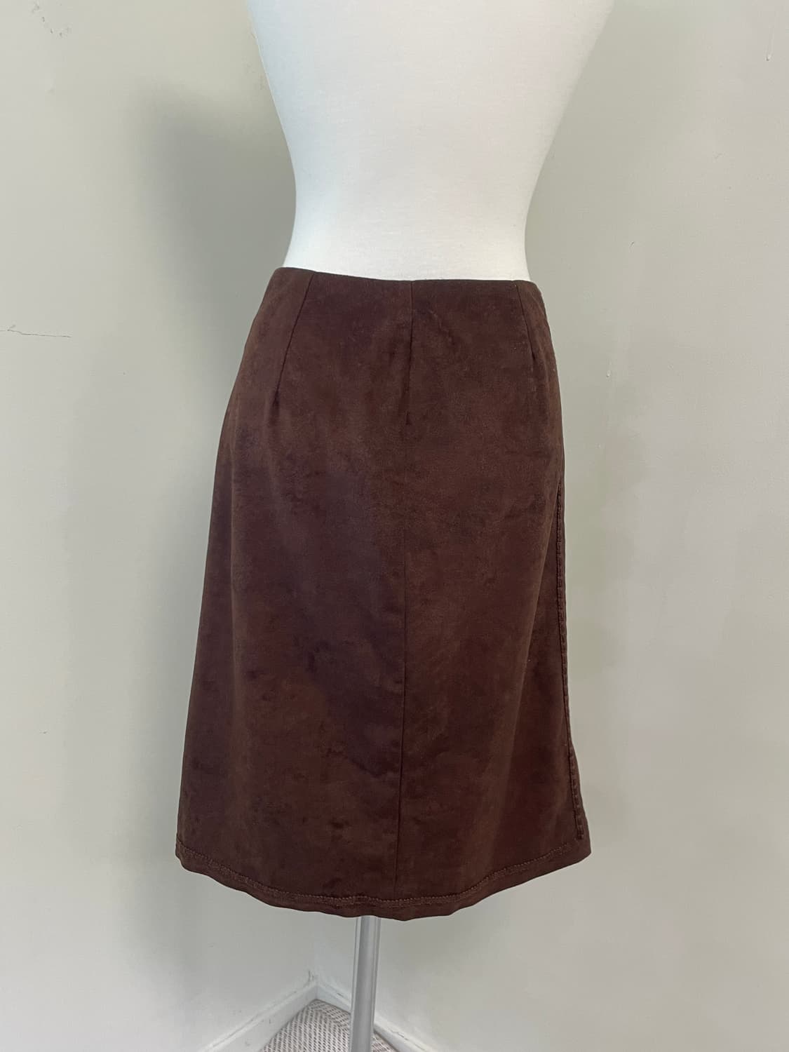 안나수이 브라운 미디 스커트 J03947 상품이미지1
