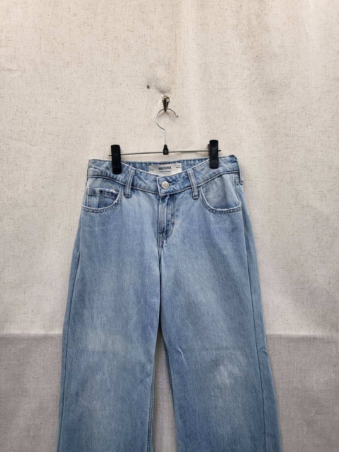 홀리스터 와이드 데님 청바지 상품이미지3