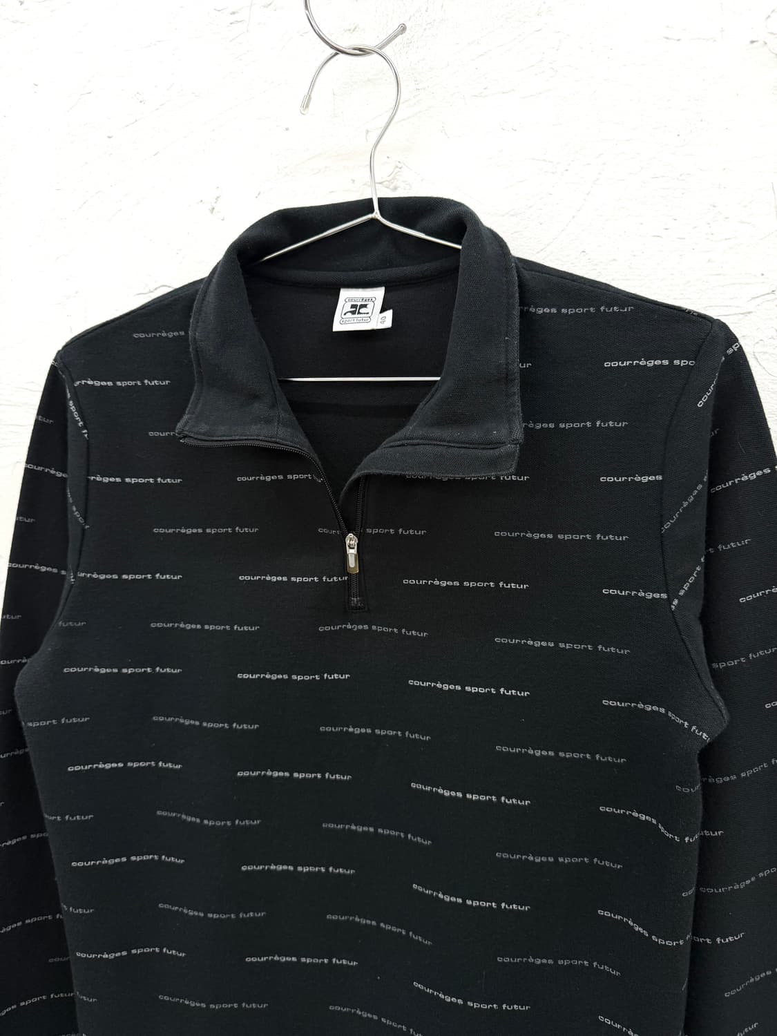 courreges 하프집업 롱슬리브 상품이미지2