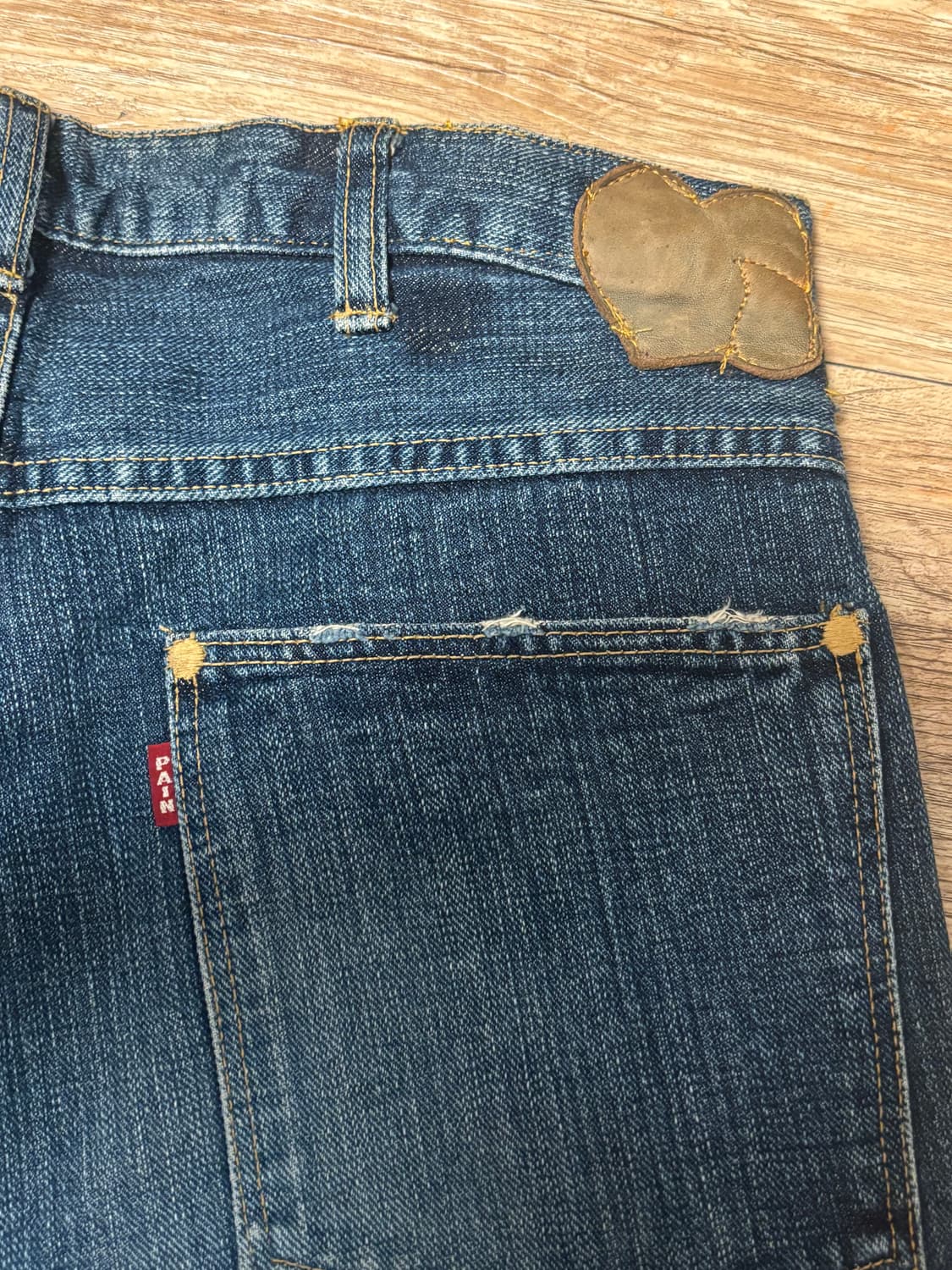 (4) 넘버나인 03aw 커트코베인 패치 데님 상품이미지4