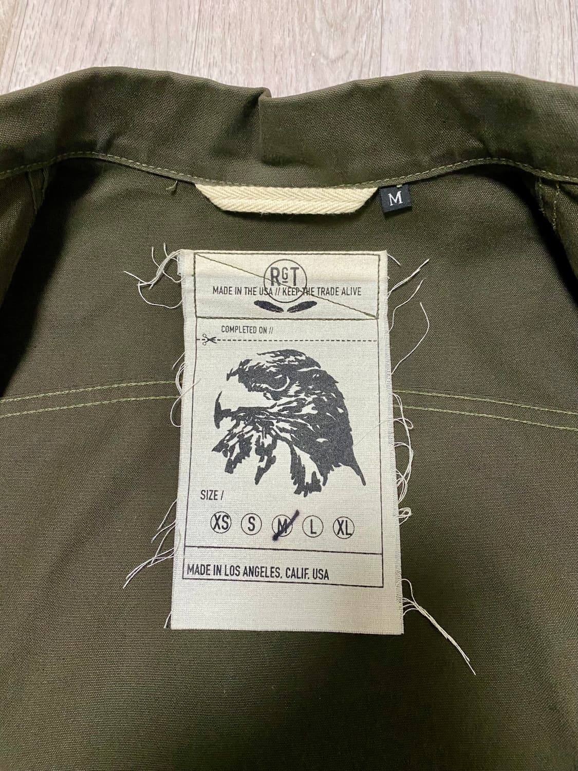 로그 테리토리 왁스 자켓 상품이미지4