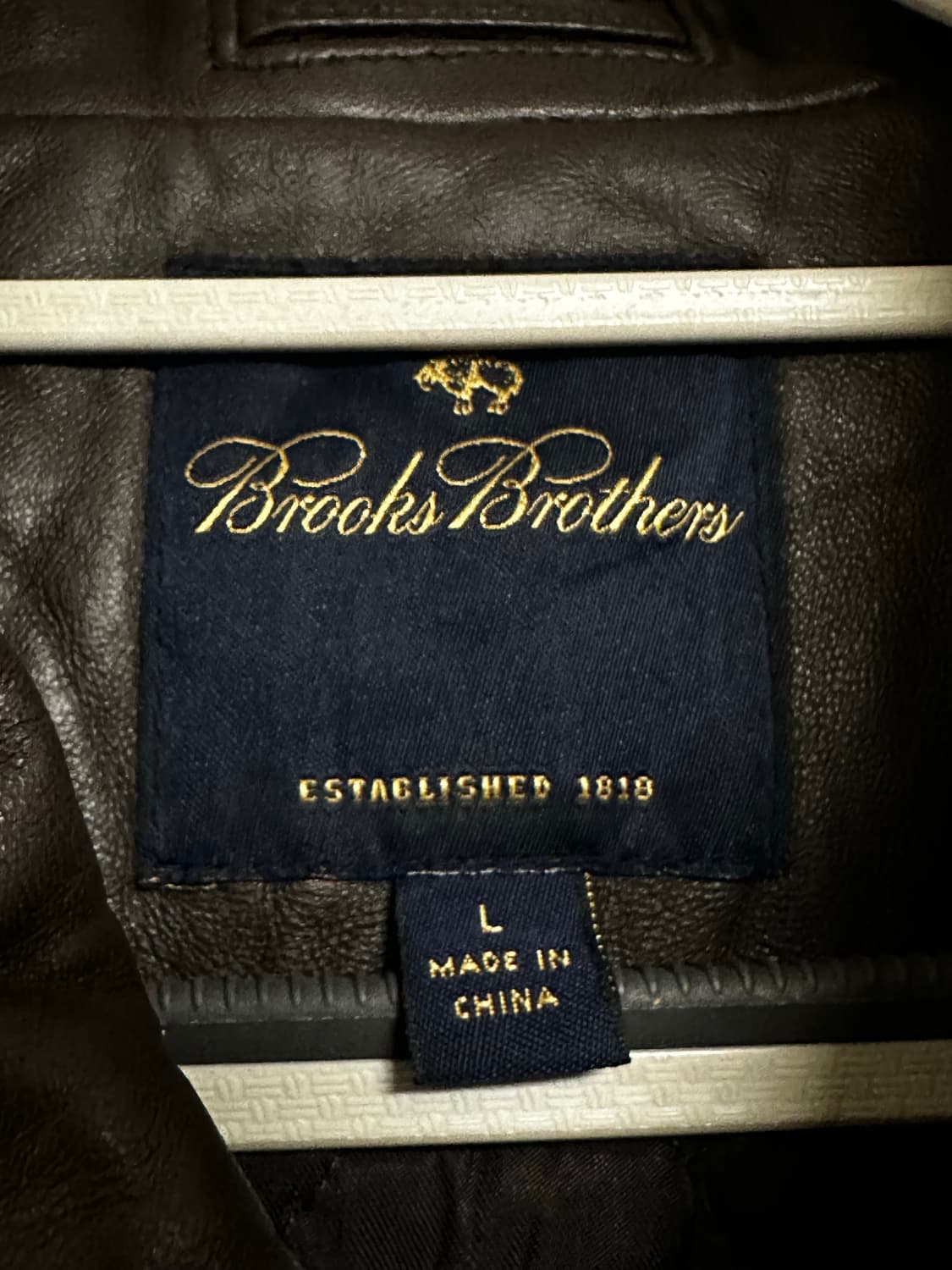 브룩스브라더스 램스킨 레더 자켓 L 상품이미지4