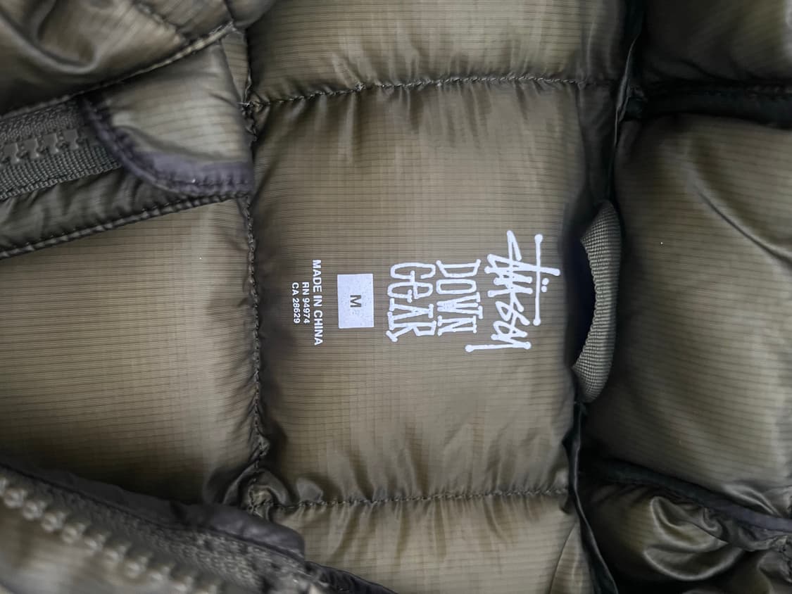 스투시 미드웨이트 올리브 M사이즈 상품이미지3