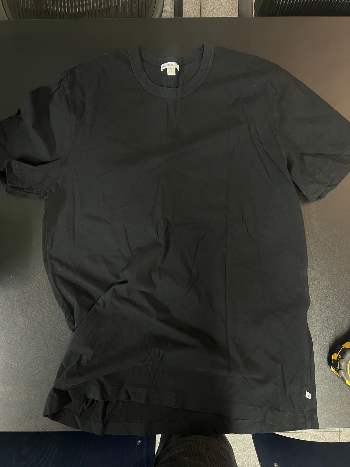 제임스펄스 티셔츠 블랙 3사이즈 상품이미지1