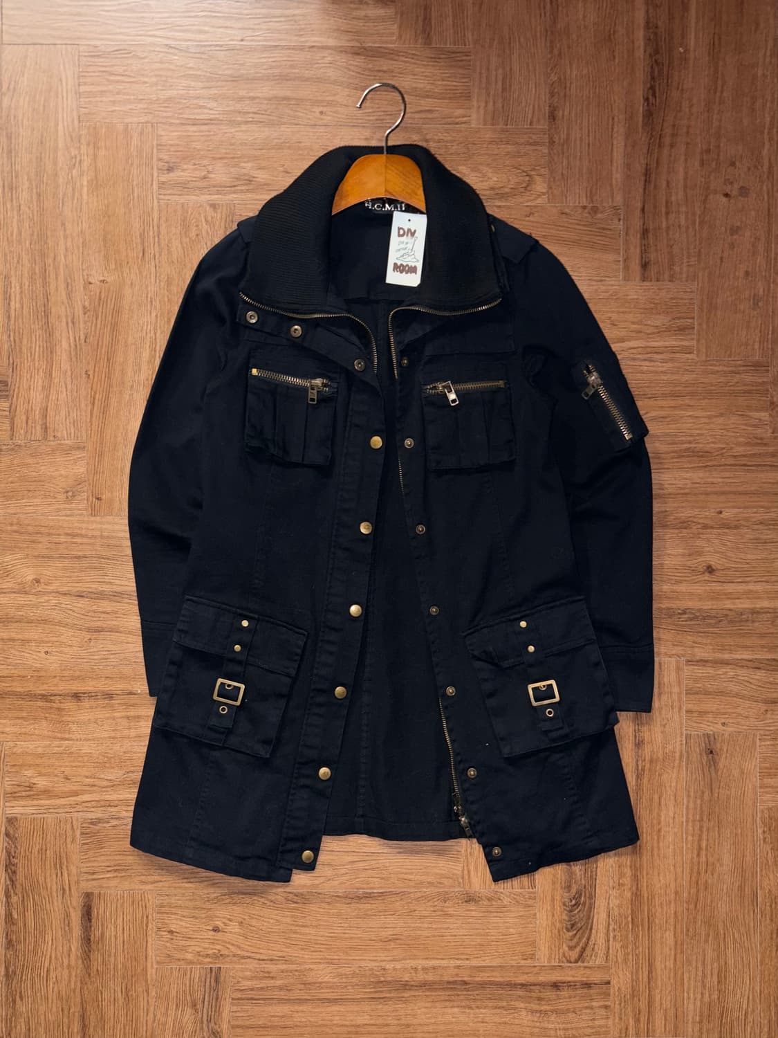 빈티지 디테일 투웨이 자켓 상품이미지4