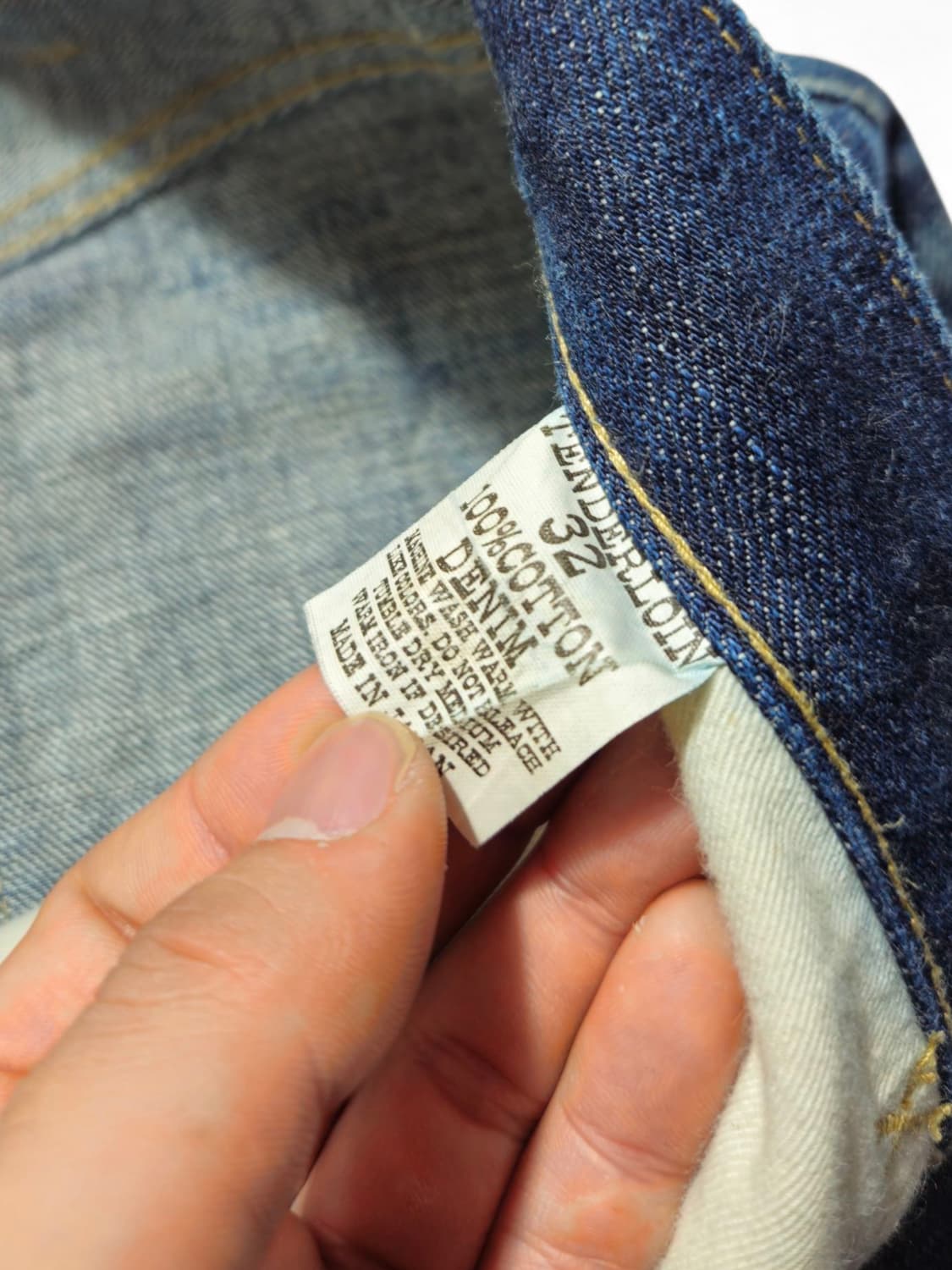 텐더로인 Tenderloin 셀비지 데님 청바지 32 상품이미지4