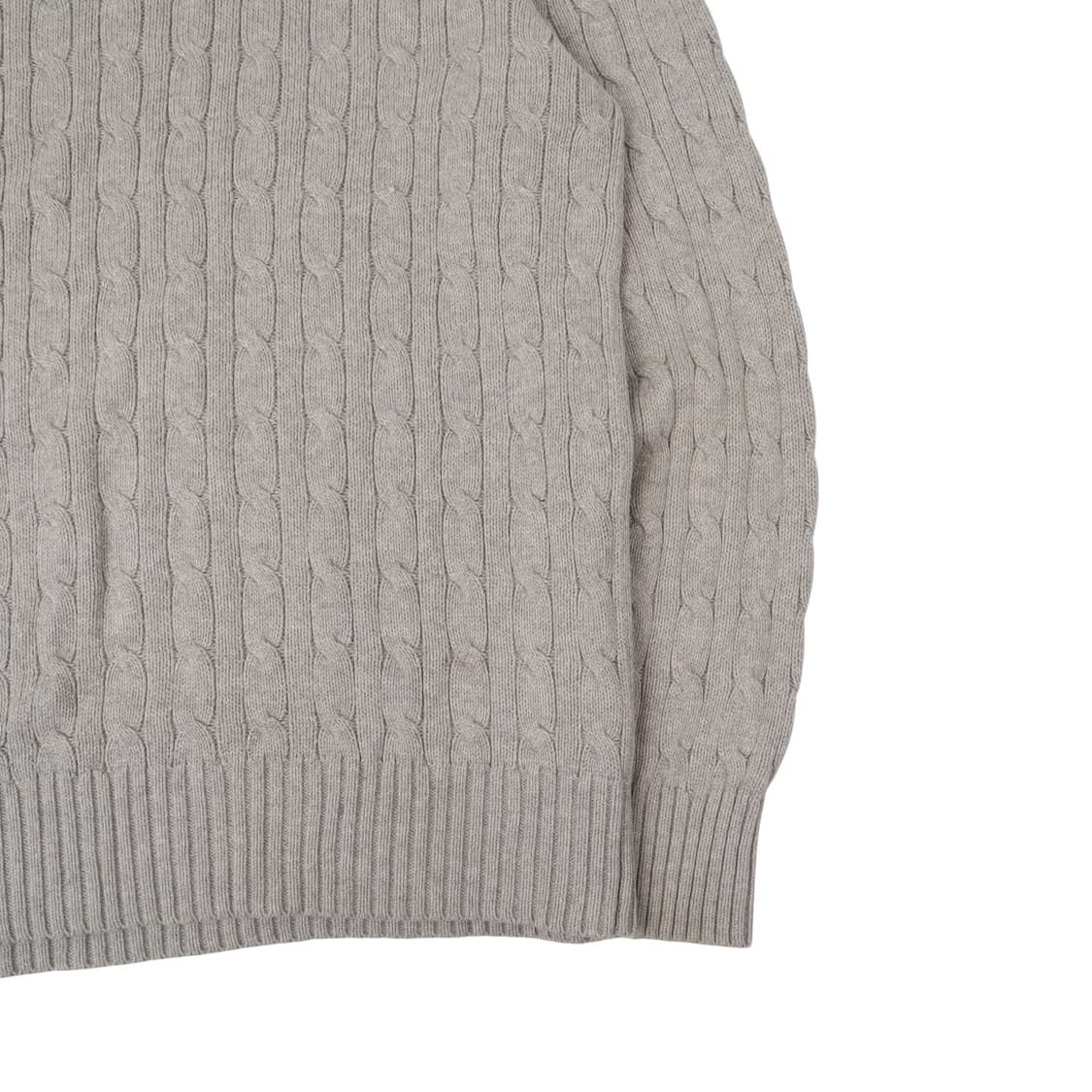 폴로 랄프로렌 그레이 케이블 니트 스웨터 상품이미지7