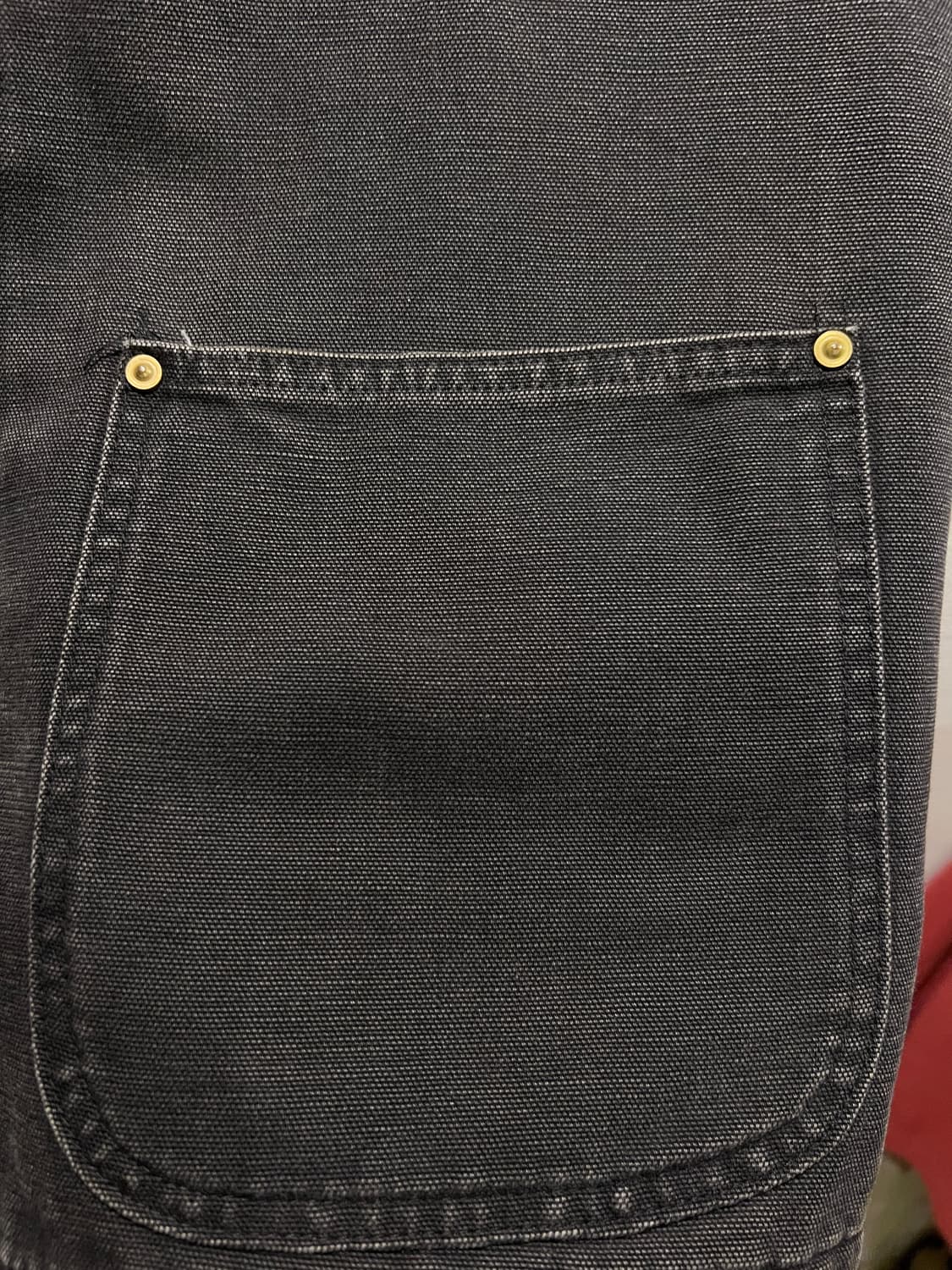 [2XL]칼하트 USA C02 빈티지 워싱 블랙 초어 자켓 상품이미지4