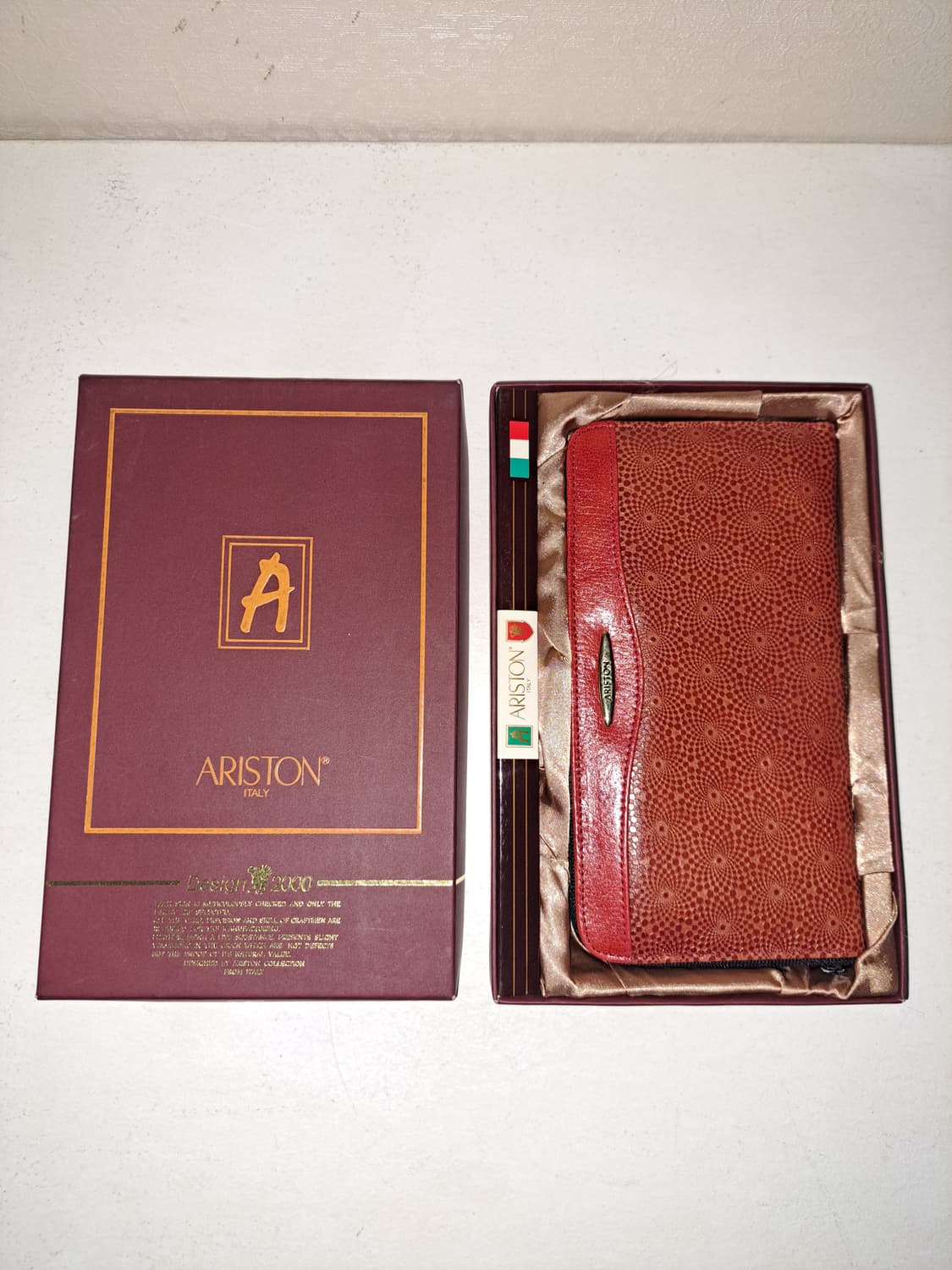 ARISTON 이탈리아 가죽 장지갑 상품이미지1