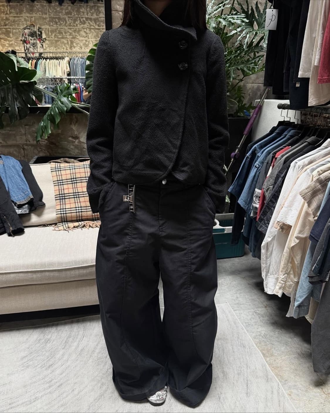 Urban research unbalanced puff jacket 상품이미지5