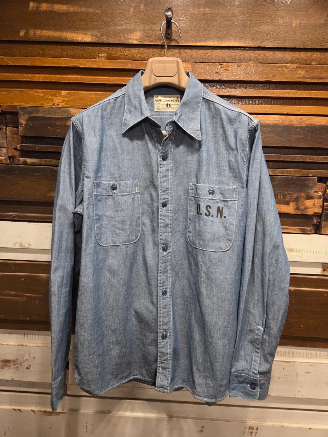 나발 클로딩 샴브레이셔츠 상품이미지9