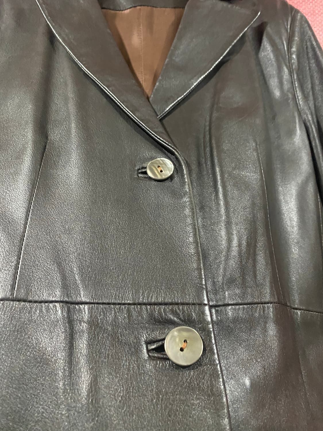 베라펠레 이태리 가죽 코트 42 상품이미지3