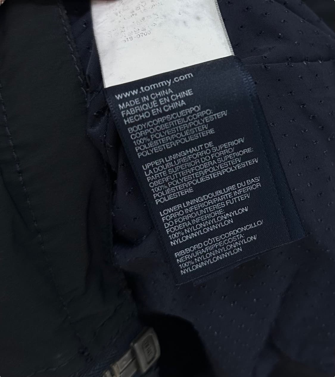 타미힐피거 나일론 자켓 블랙 (XL)  상품이미지9