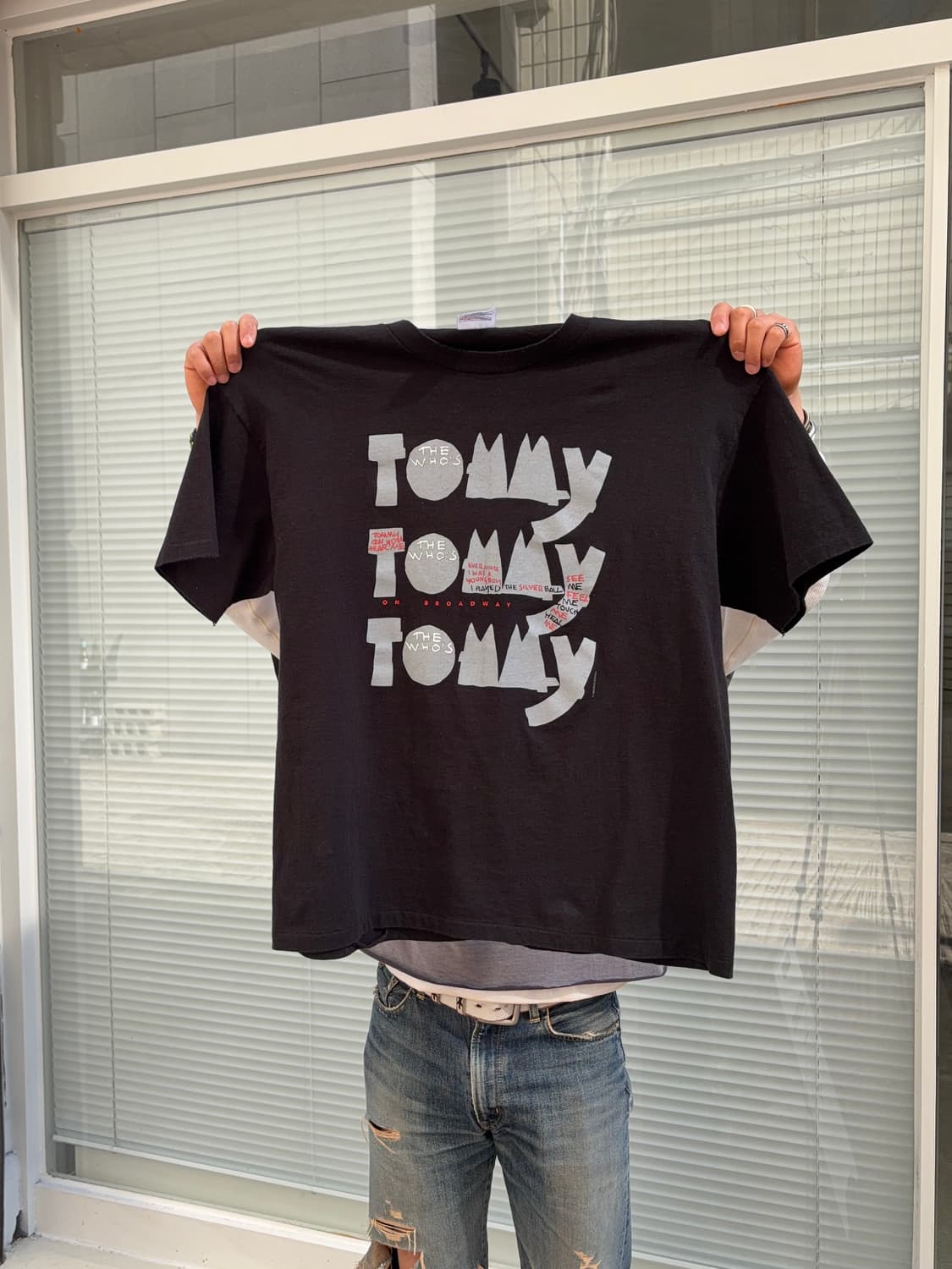 90’s The Who Tommy on broadway T-shirt 상품이미지2