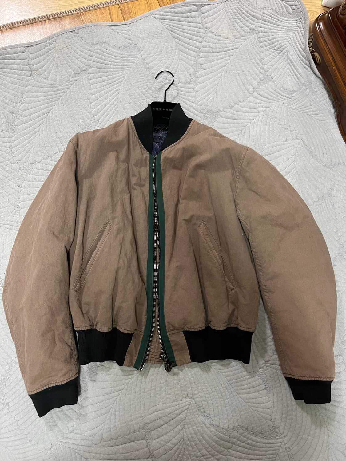 [XS] 하이더아커만 14SS 브라운 그린 봄버 상품이미지1