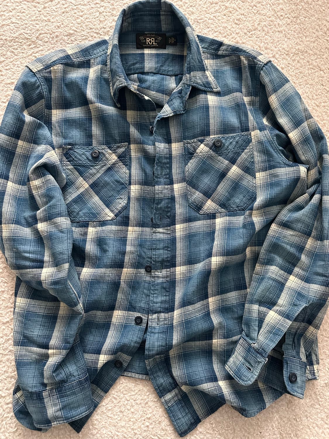 rrl 워크셔츠 m 상품이미지1