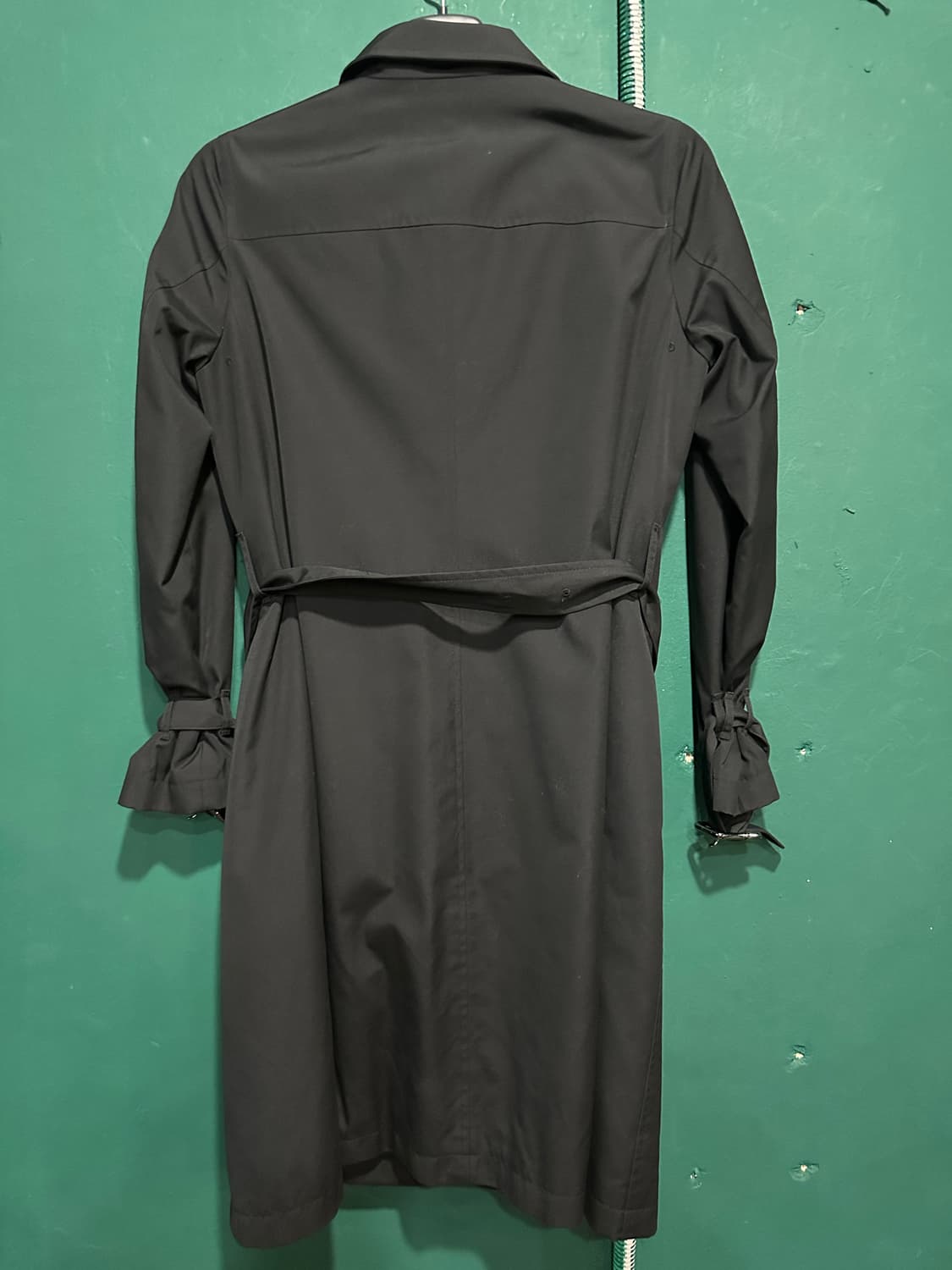 버버리 노바체크 트렌치코트 블랙55 상품이미지3