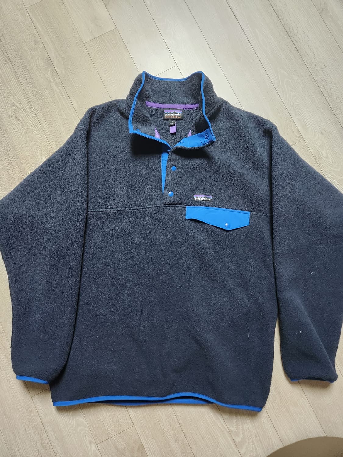 파타고니아 신칠라 피치블루 팝니다.(M) 상품이미지1