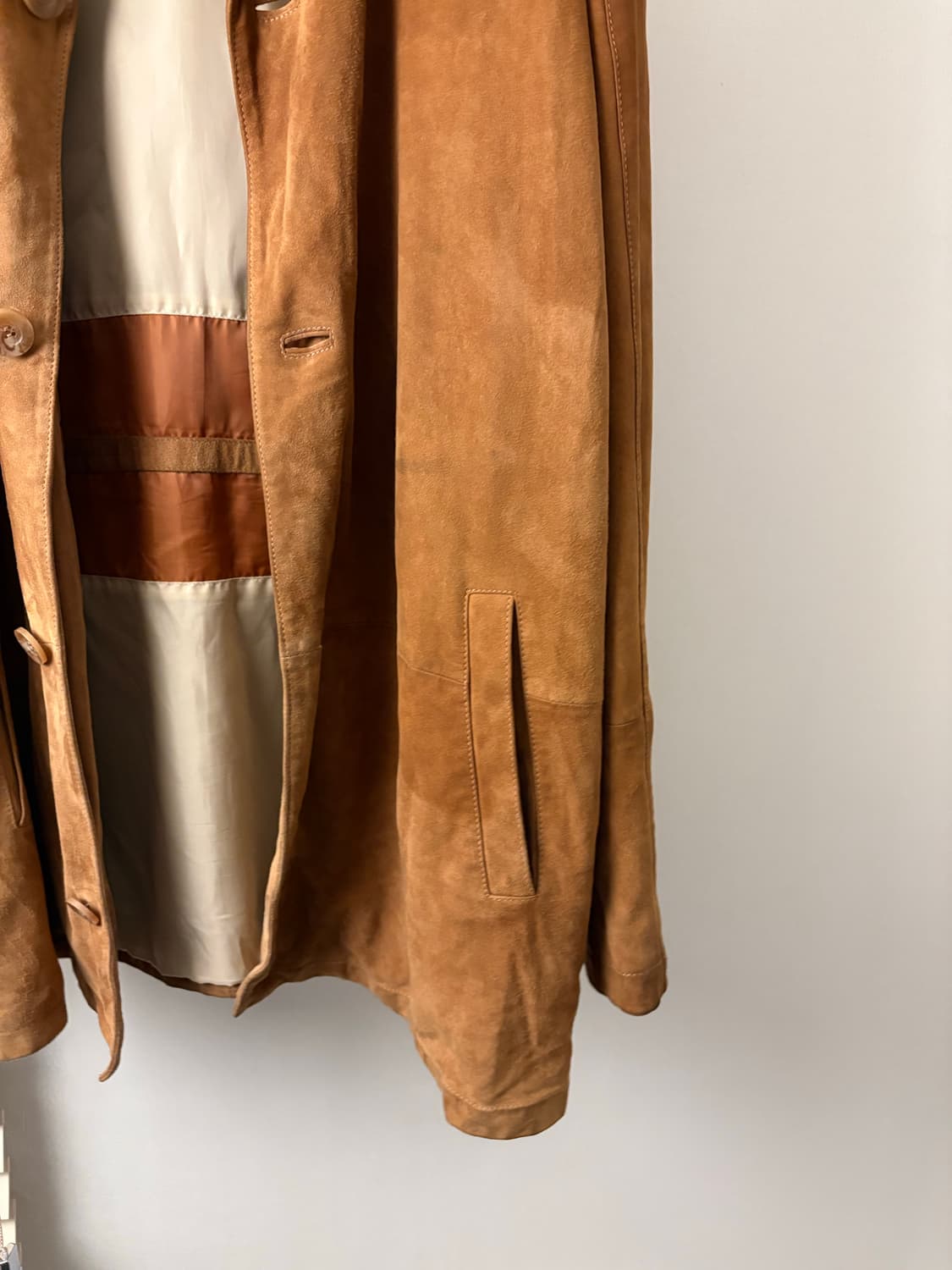 Vintage Suede Car Coat 상품이미지4