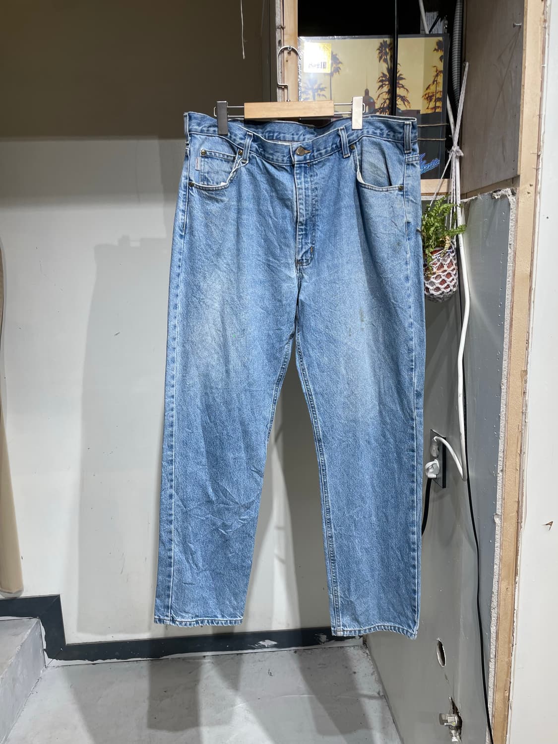 칼하트 워크 데님팬츠 상품이미지2