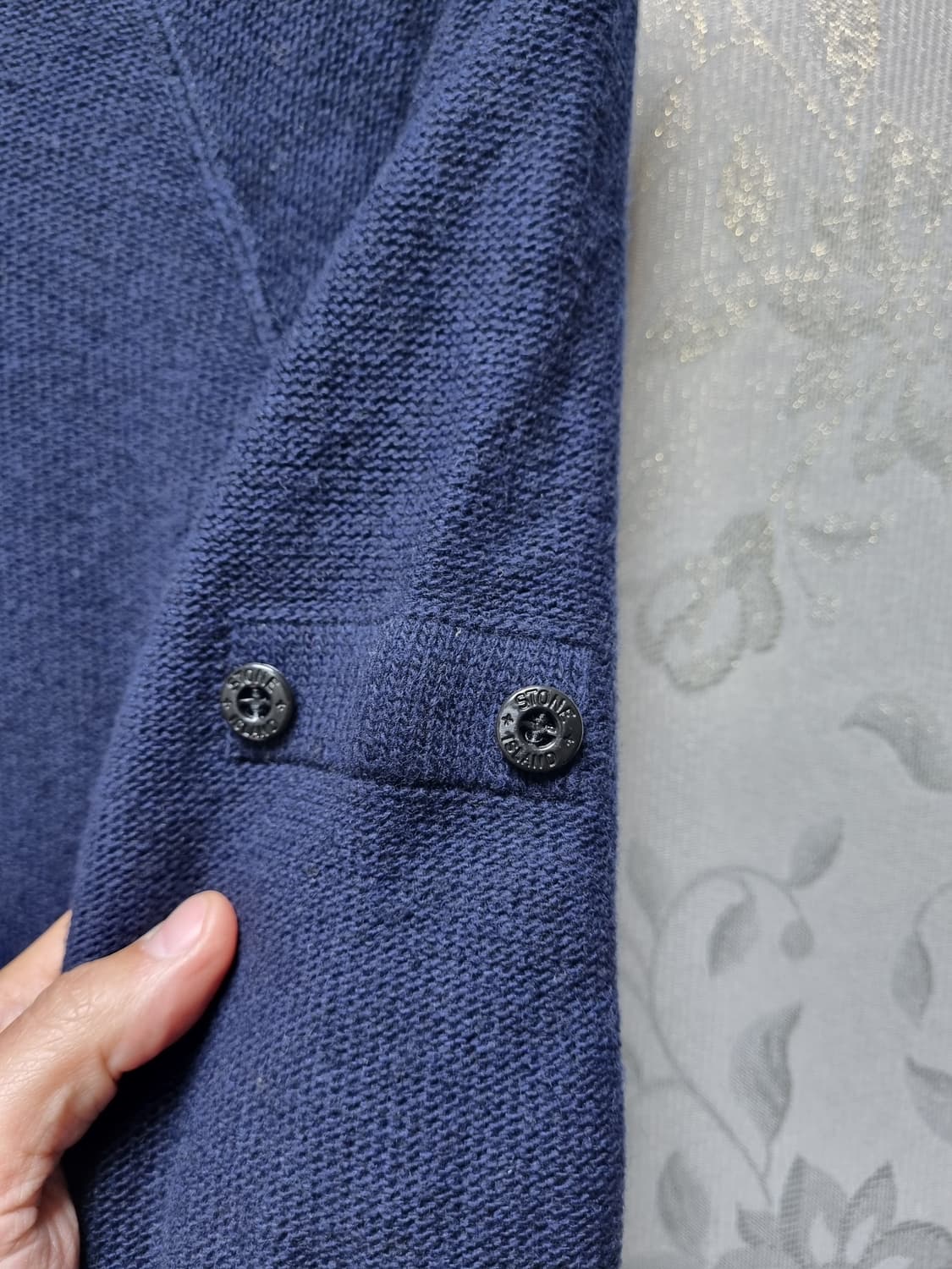 [95/정품] 스톤아일랜드 캐시미어혼방 크루넥 니트 상품이미지3