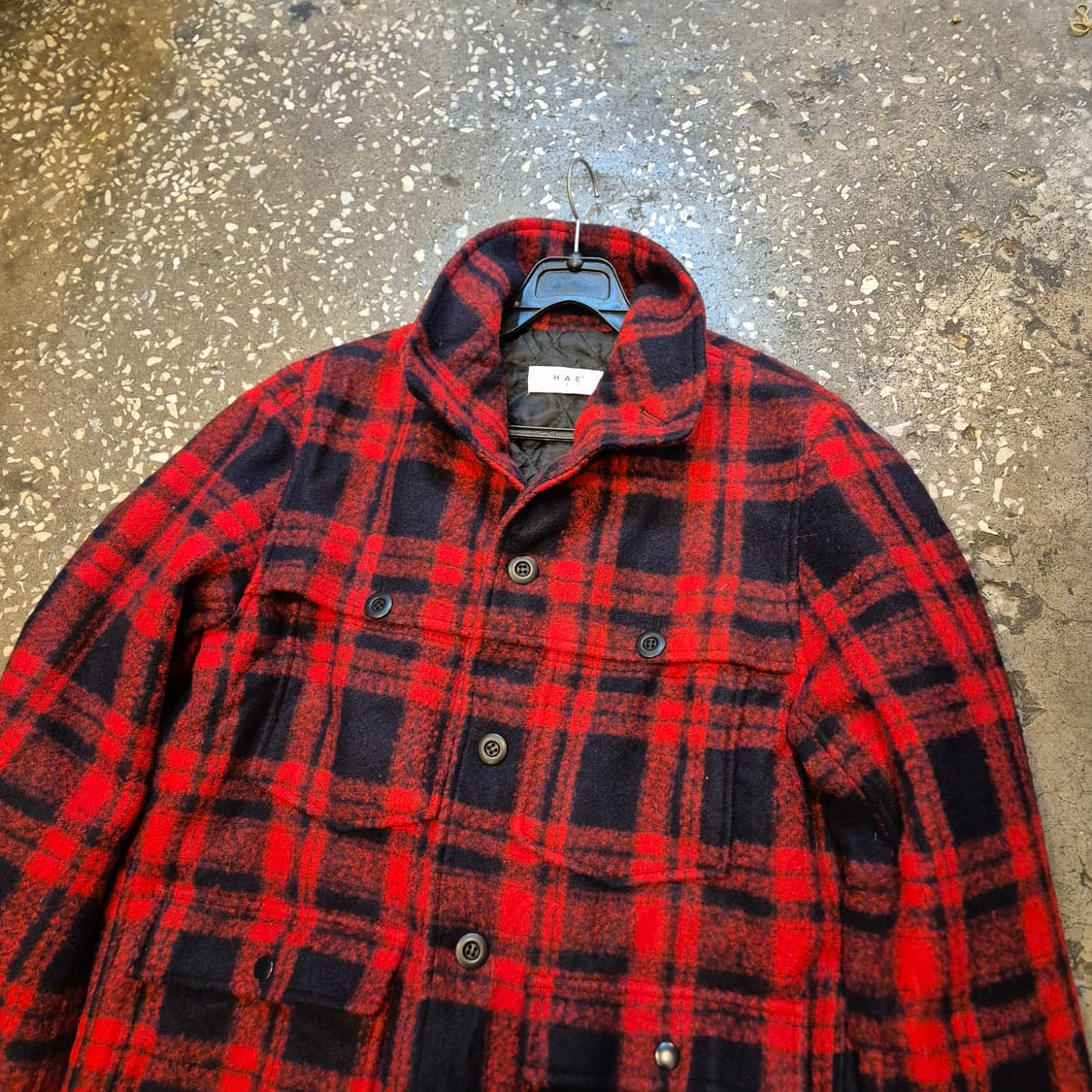 S 타탄체크 누빔자켓 상품이미지7