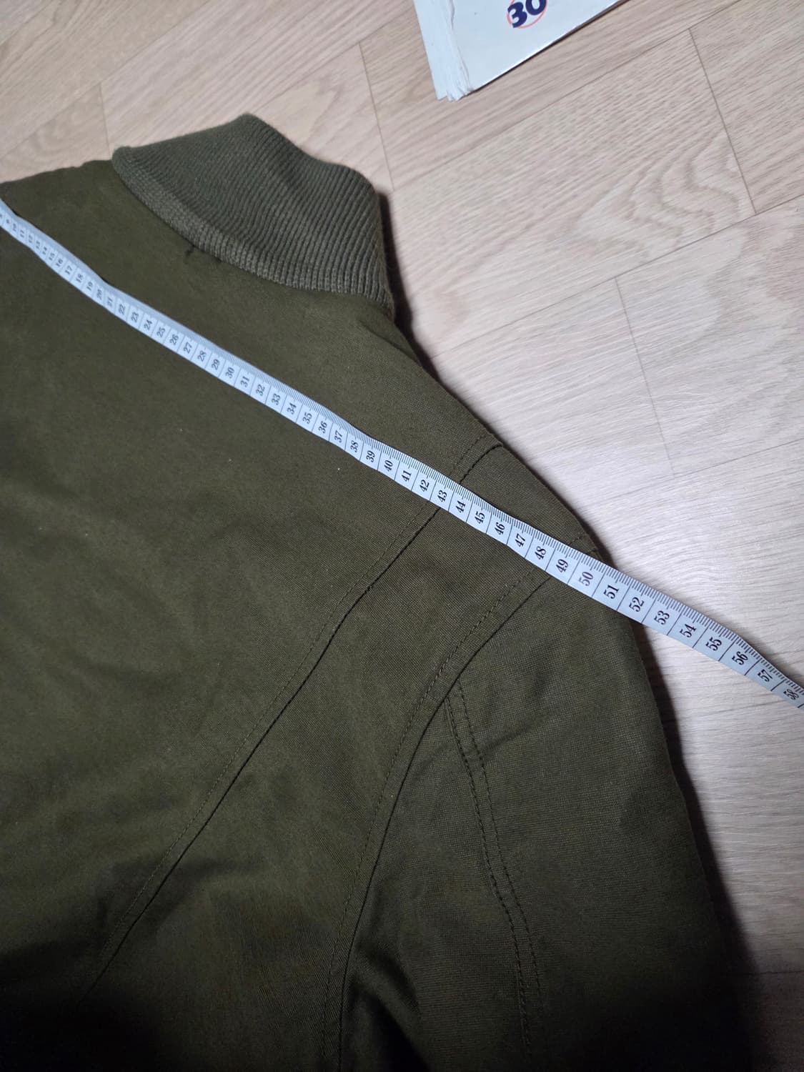 WHO A U 점퍼 밀리터리 상품이미지7