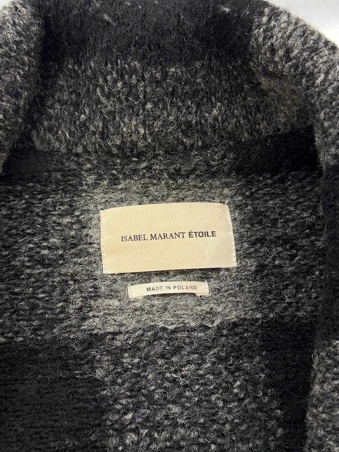 이자벨마랑 에뚜왈 엘리엇 지노체크 울 코트 상품이미지7